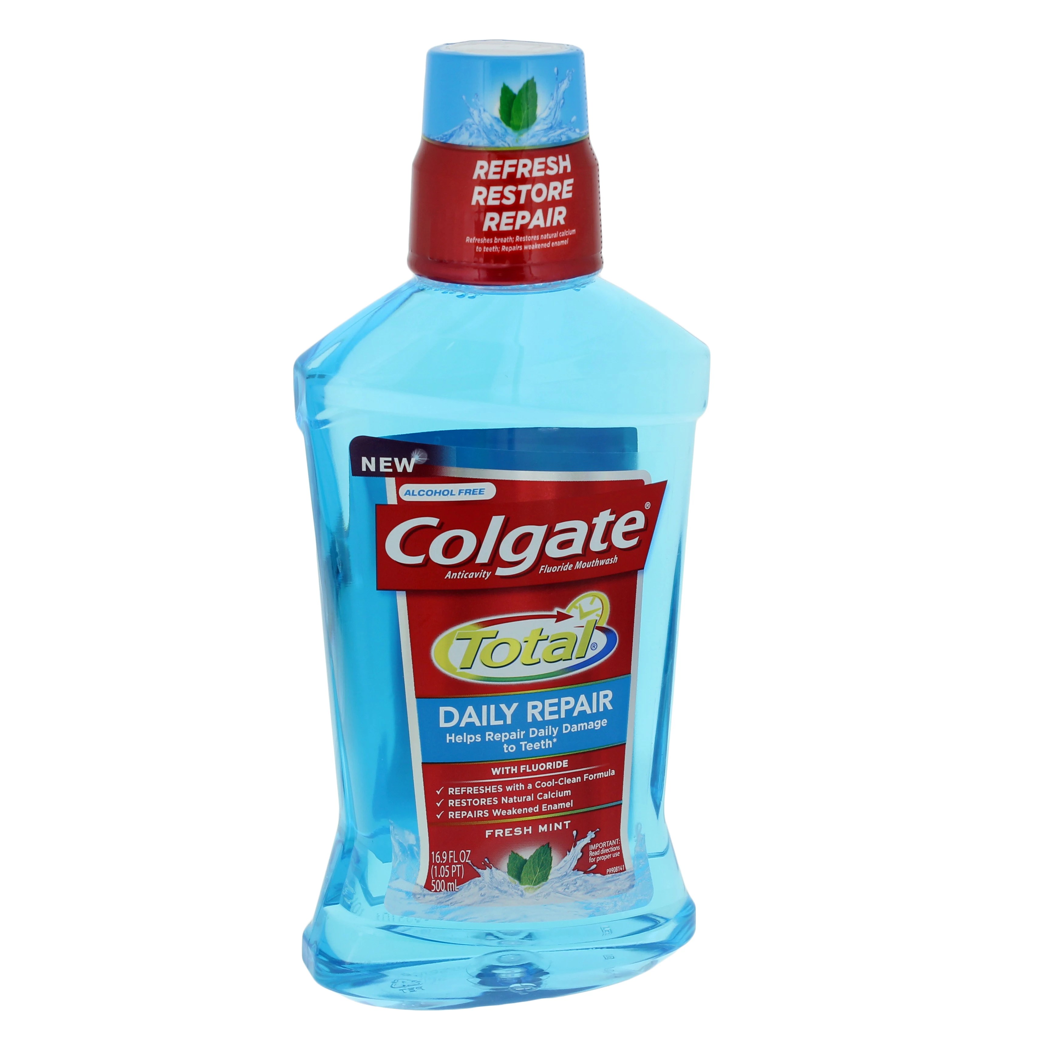Colgate Total Daily Repair Mouthwash With Fluoride Shop Oral Hygiene