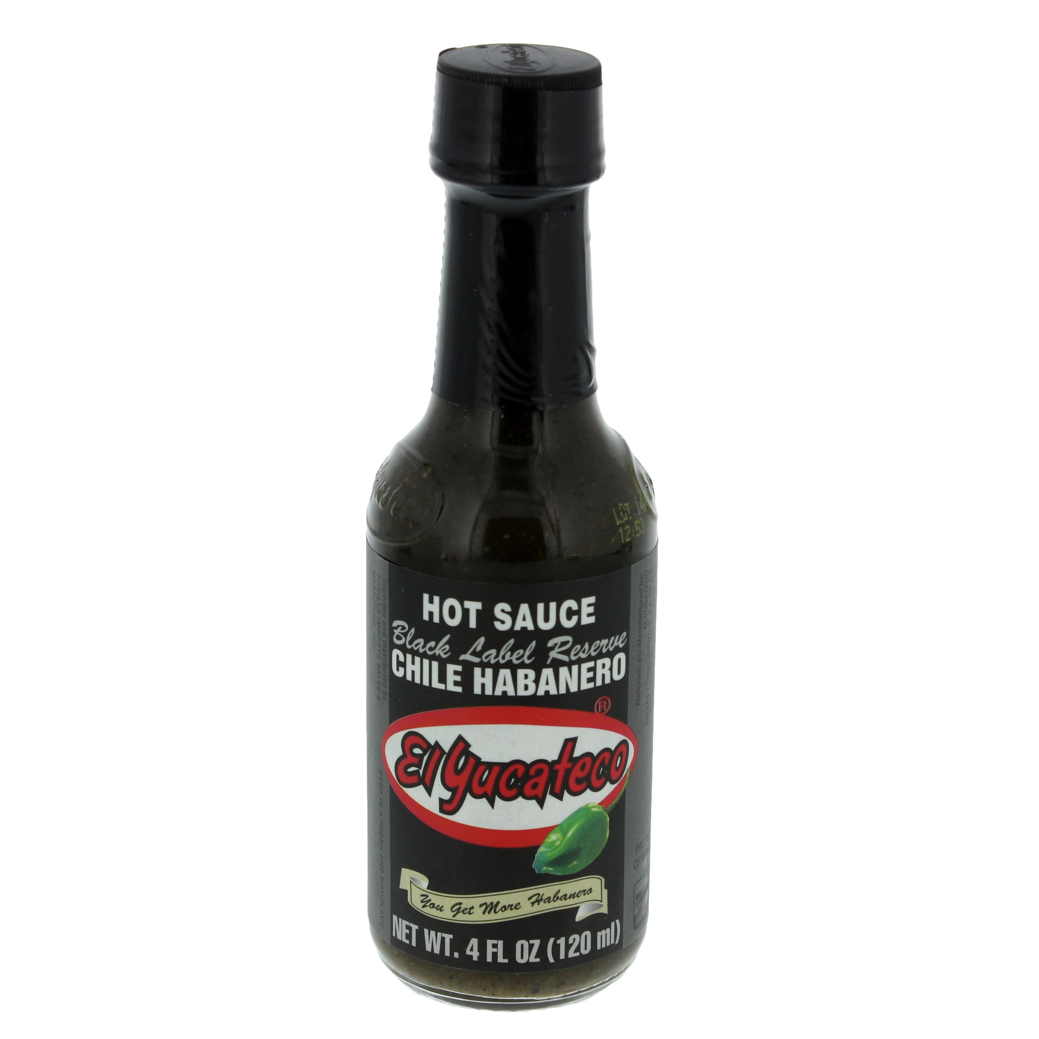 El Yucateco Black Label Habanero Pepper Hot Sauce Shop Hot Sauce at HEB
