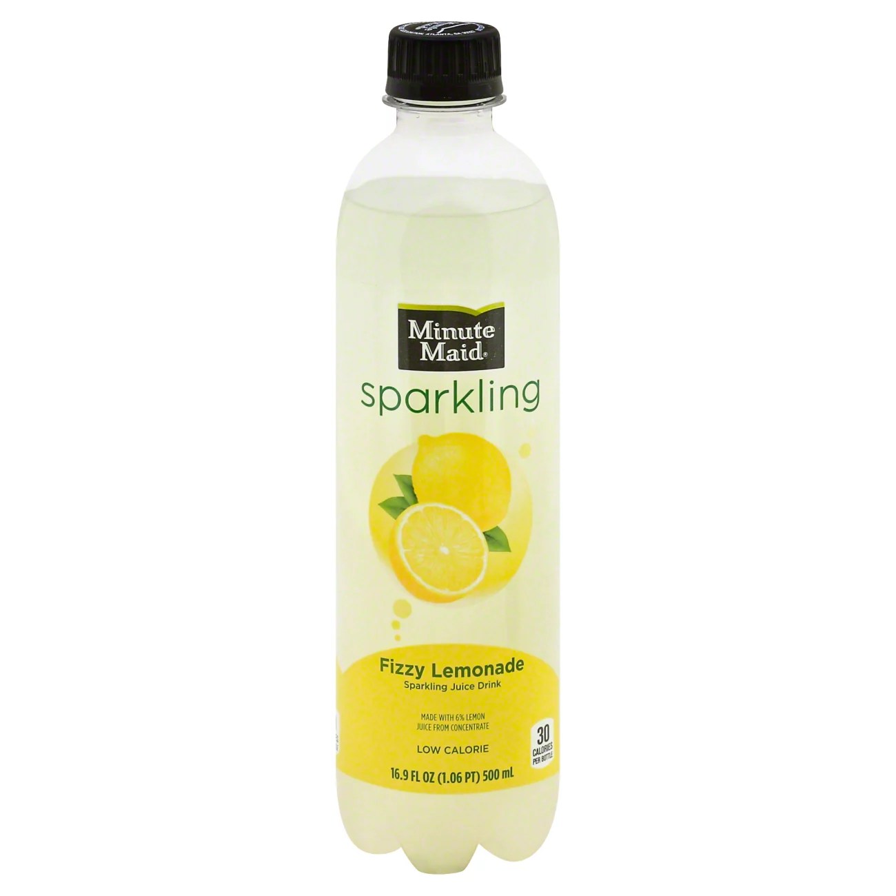 Minute Maid Sparkling Fizzy Lemonade Shop Juice at HEB