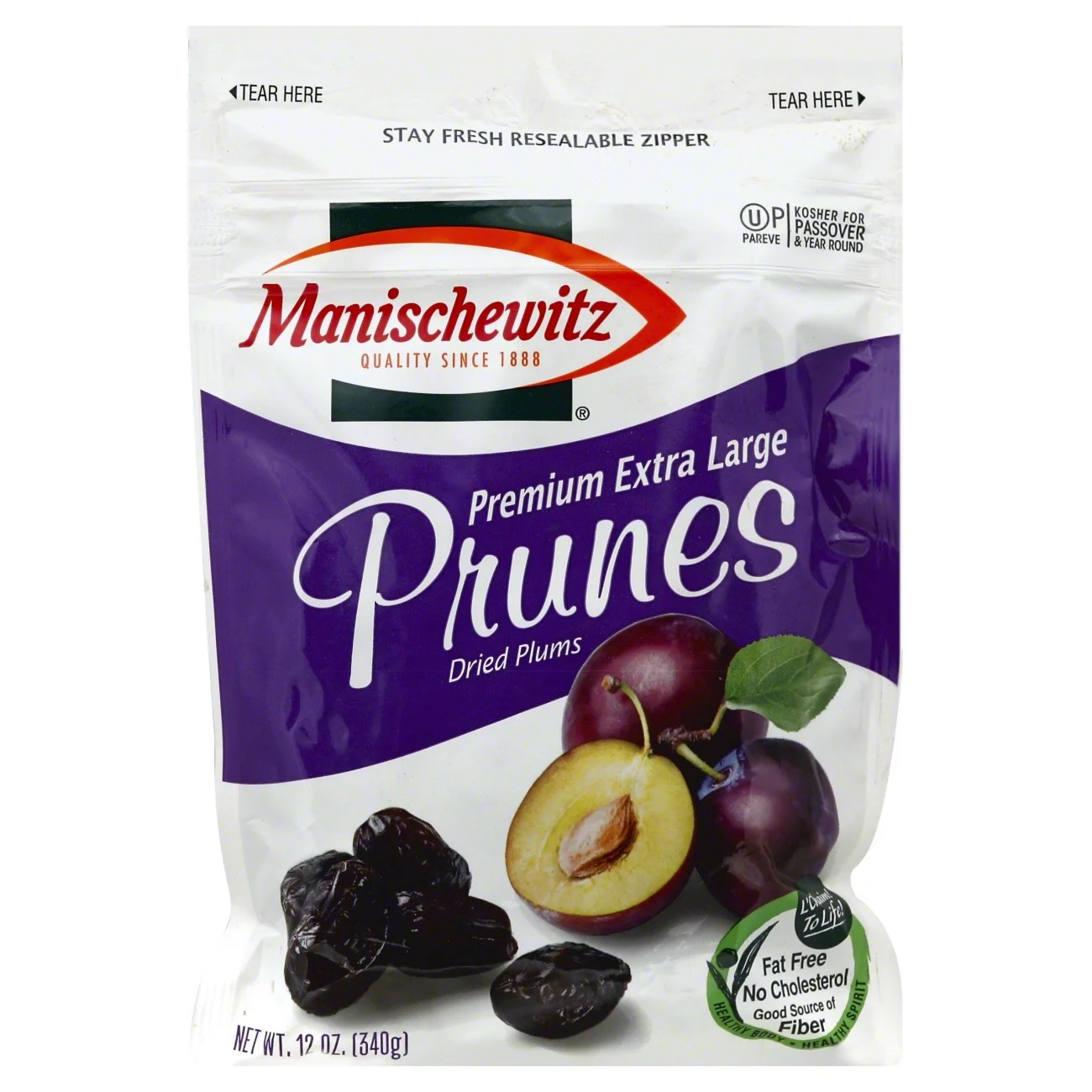 Manischewitz Extra Large Prune Shop Canned & Dried Food at HEB