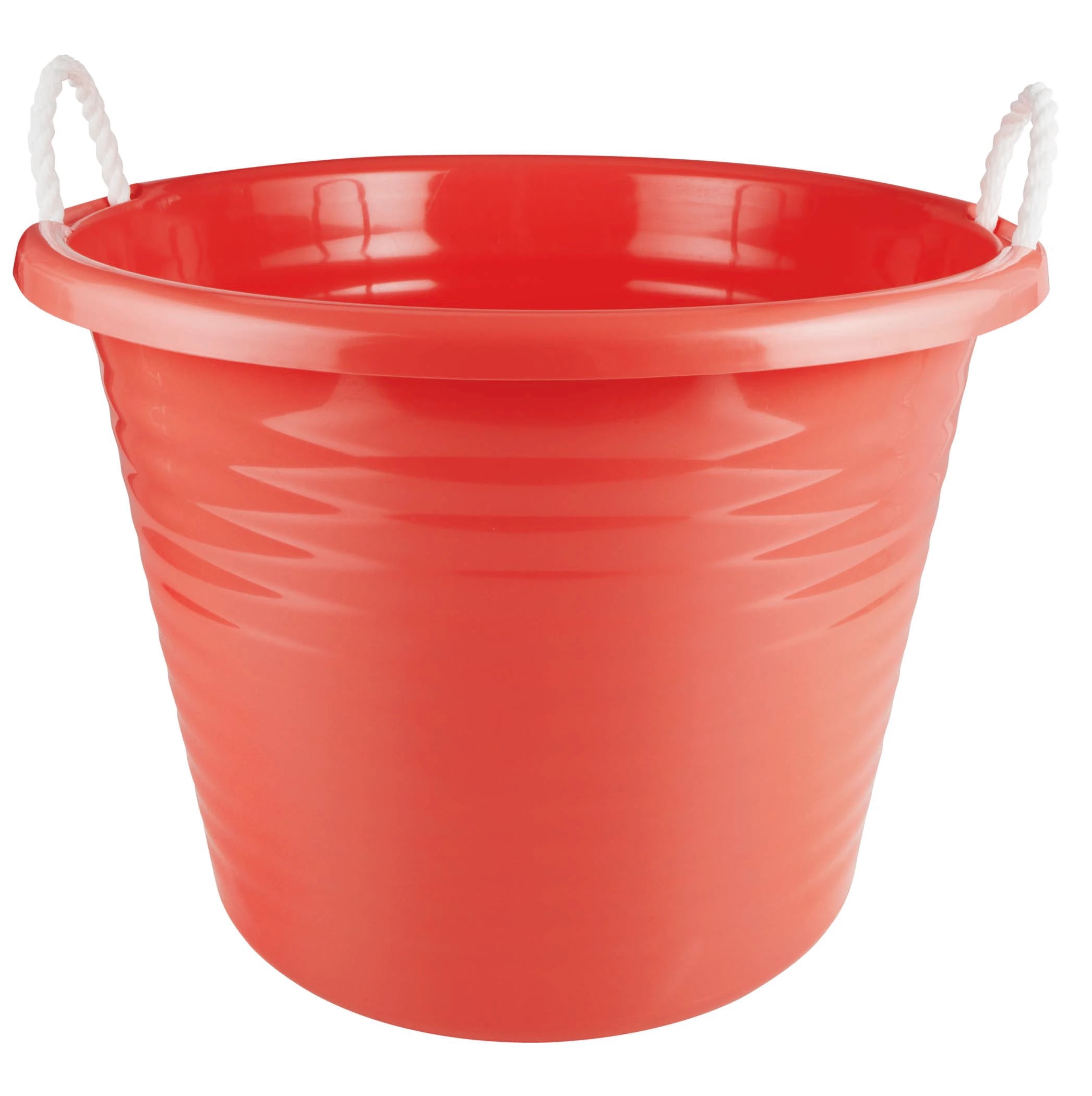 United Solutions Rope Handle Tub Coral Shop Storage & Organization at