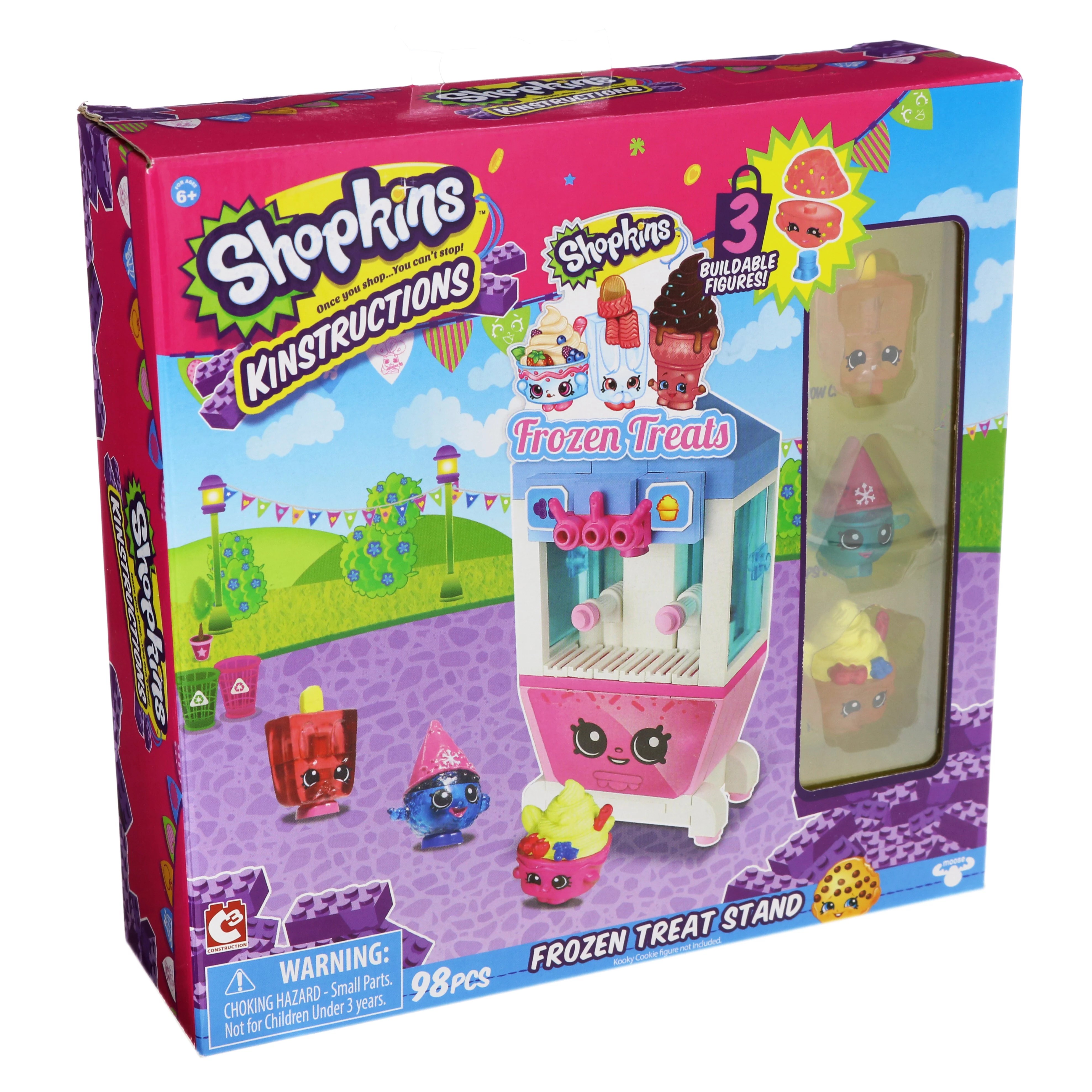 Moose Toys Shopkins Kinstructions Frozen Treat Stand Set Shop