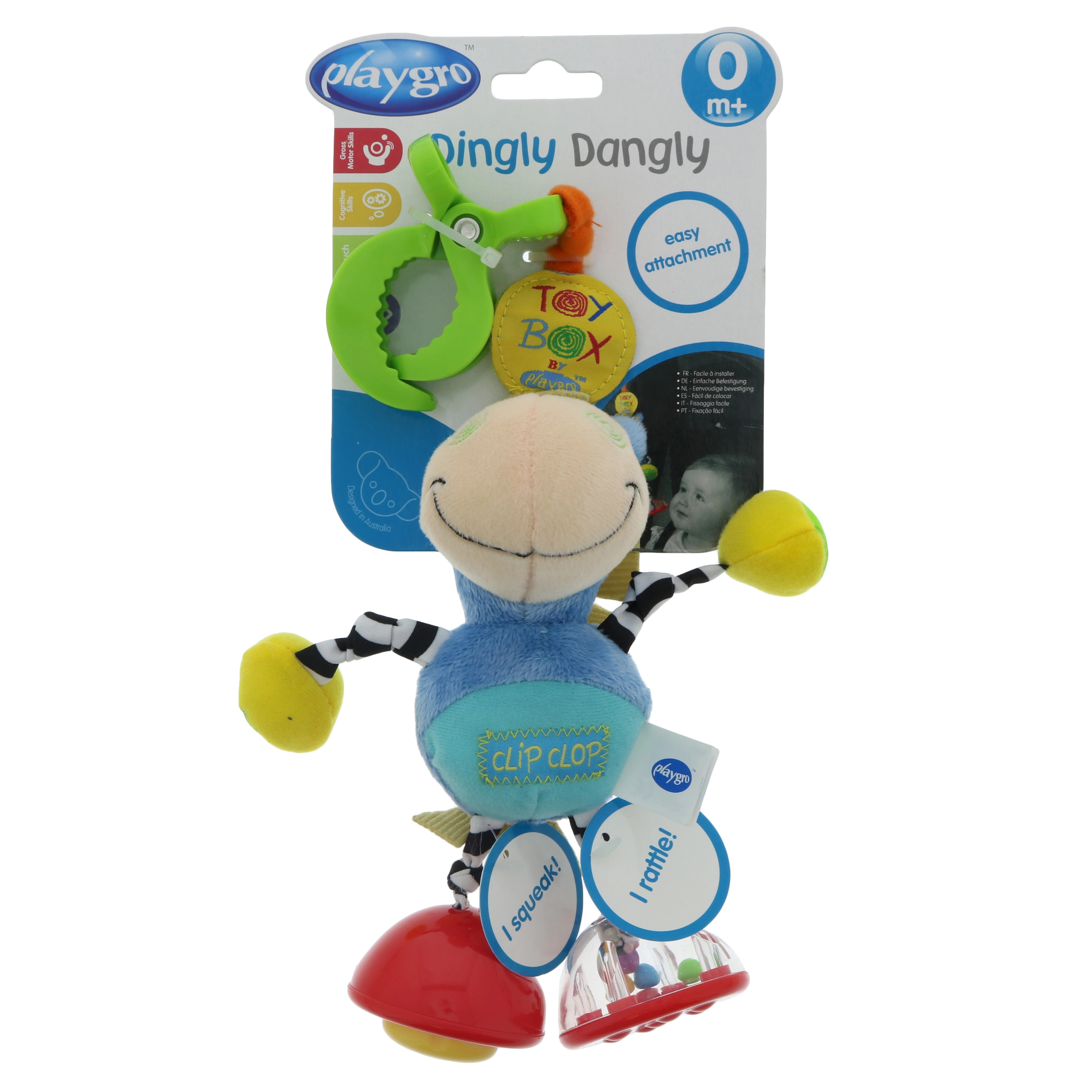 Playgro Toy Box Dingly Dangly Clip Shop Baby Toys at HEB