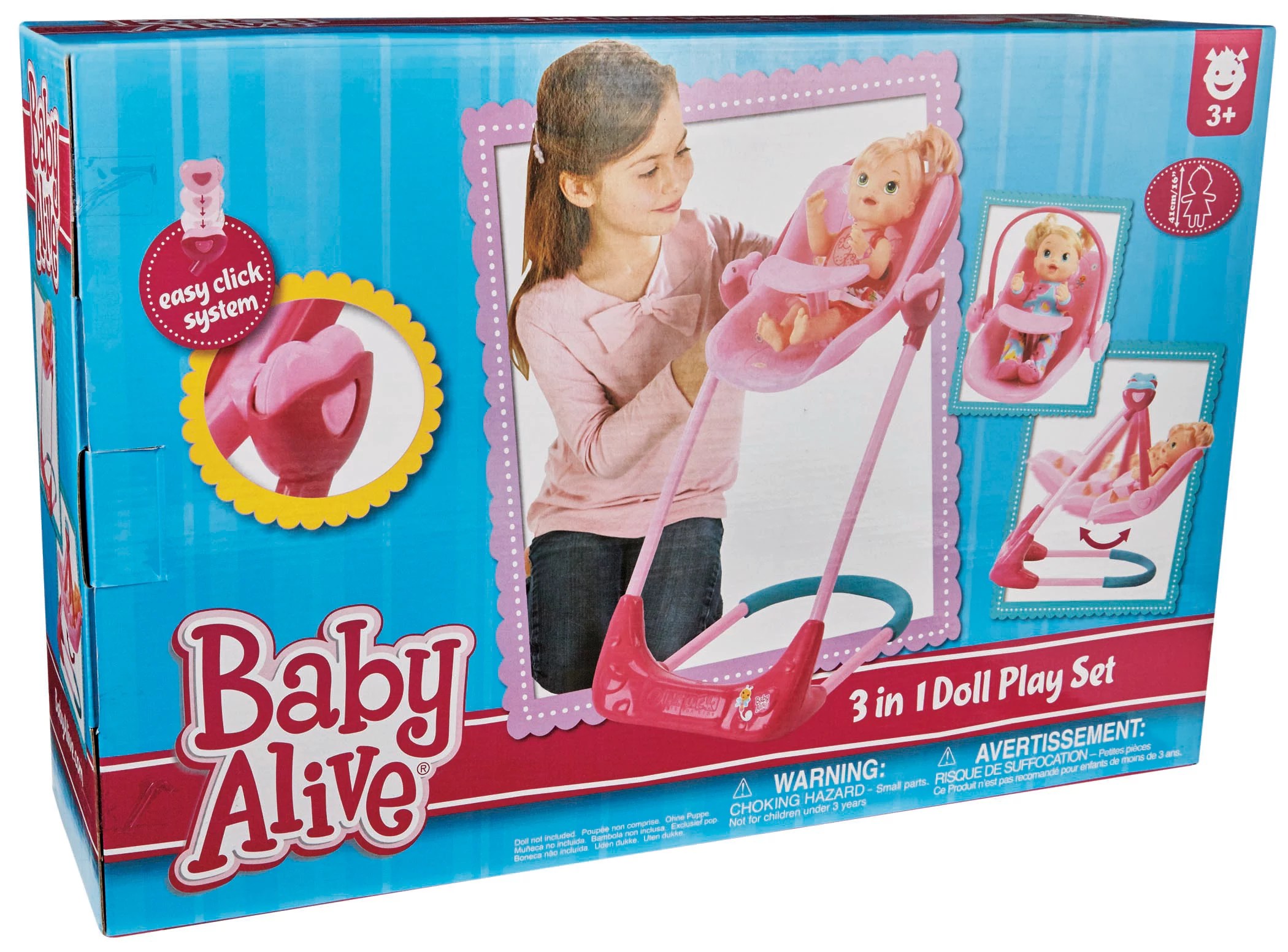 Baby Alive 3 In 1 Doll Playset Shop Baby Alive 3 In 1 Doll Playset