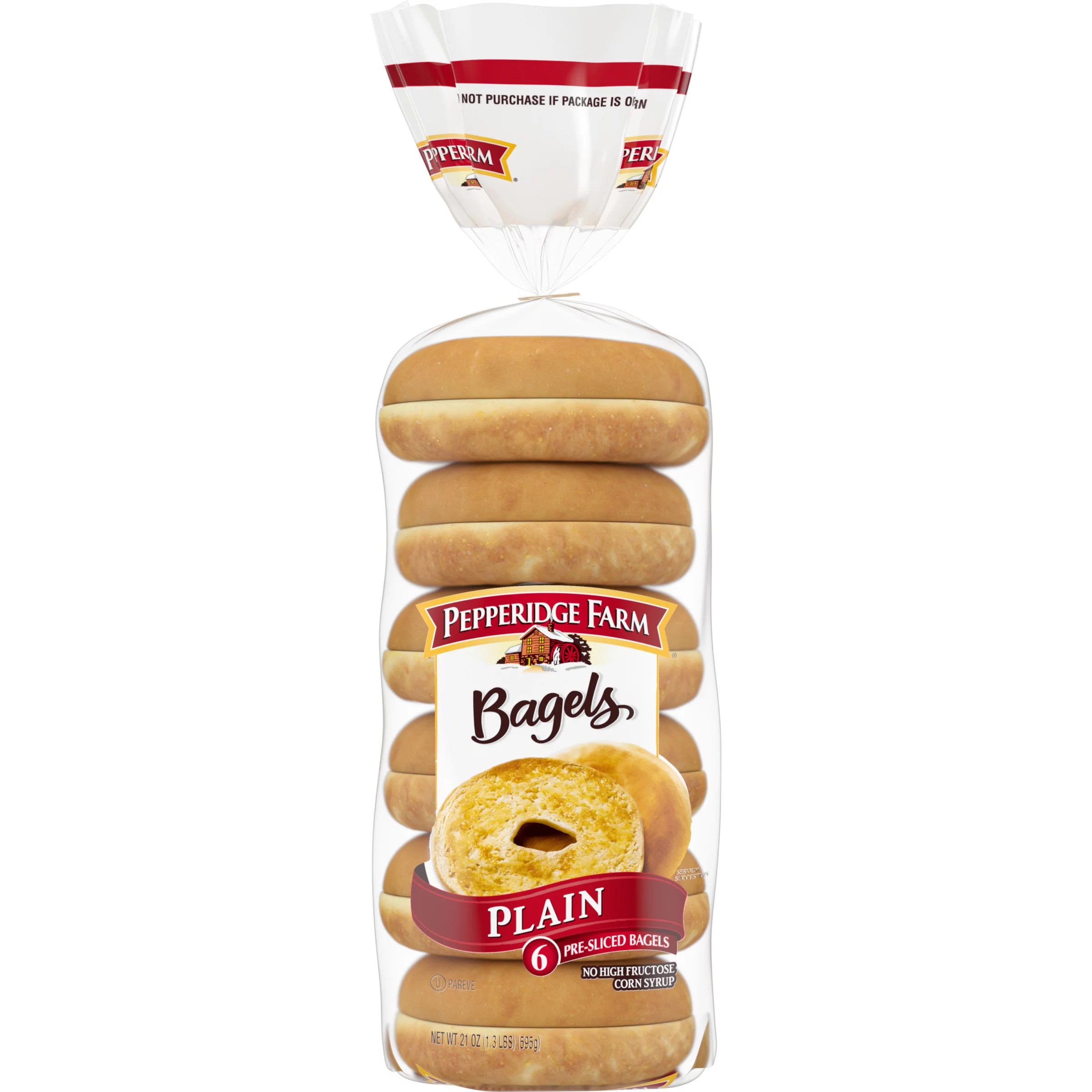 Pepperidge Farm Plain Bagels Shop Bread at HEB