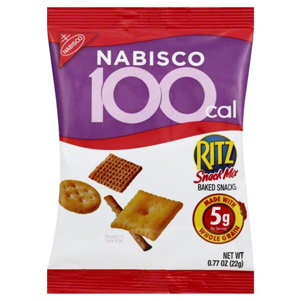 Nabisco 100 Calorie Packs Ritz Snack Mix Baked Snacks Shop Snacks