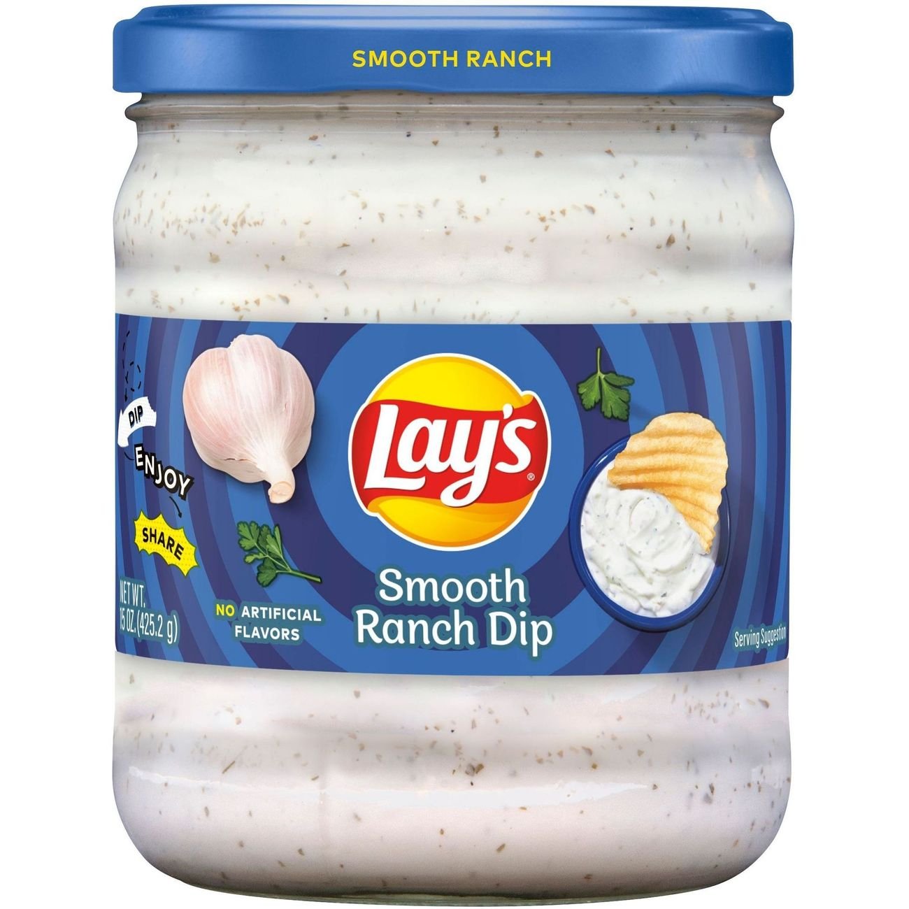 Lay's Smooth Ranch Dip Shop Salsa & Dip at HEB