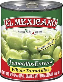 El Mexicano Tomatillos Enteros Whole Tomatillos Shop Vegetables at HEB