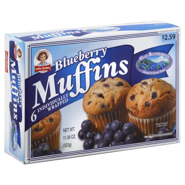 Little Debbie Blueberry Muffins Shop Snack Cakes at HEB