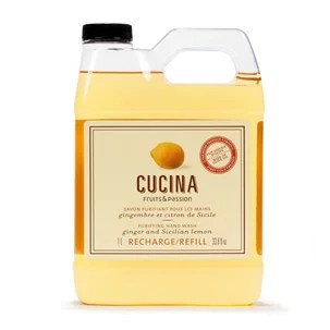 Cucina Ginger & Sicilian Lemon Hand Wash Refill Shop Bath & Skin Care at HEB