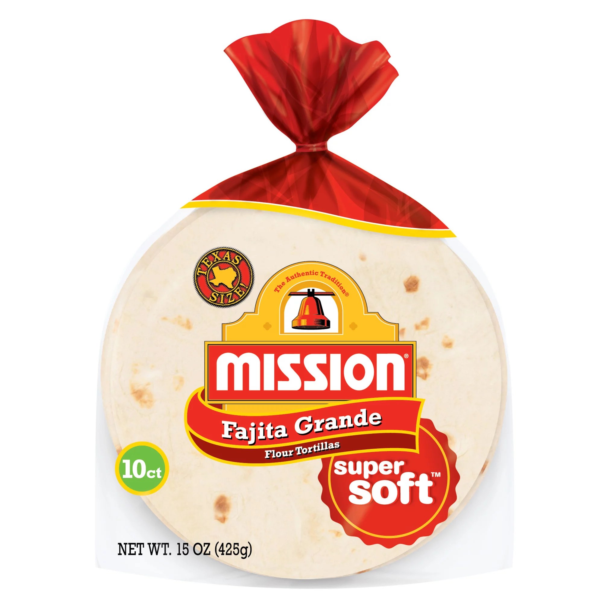 Mission Fajita Grande Flour Tortillas Shop Tortillas at HEB