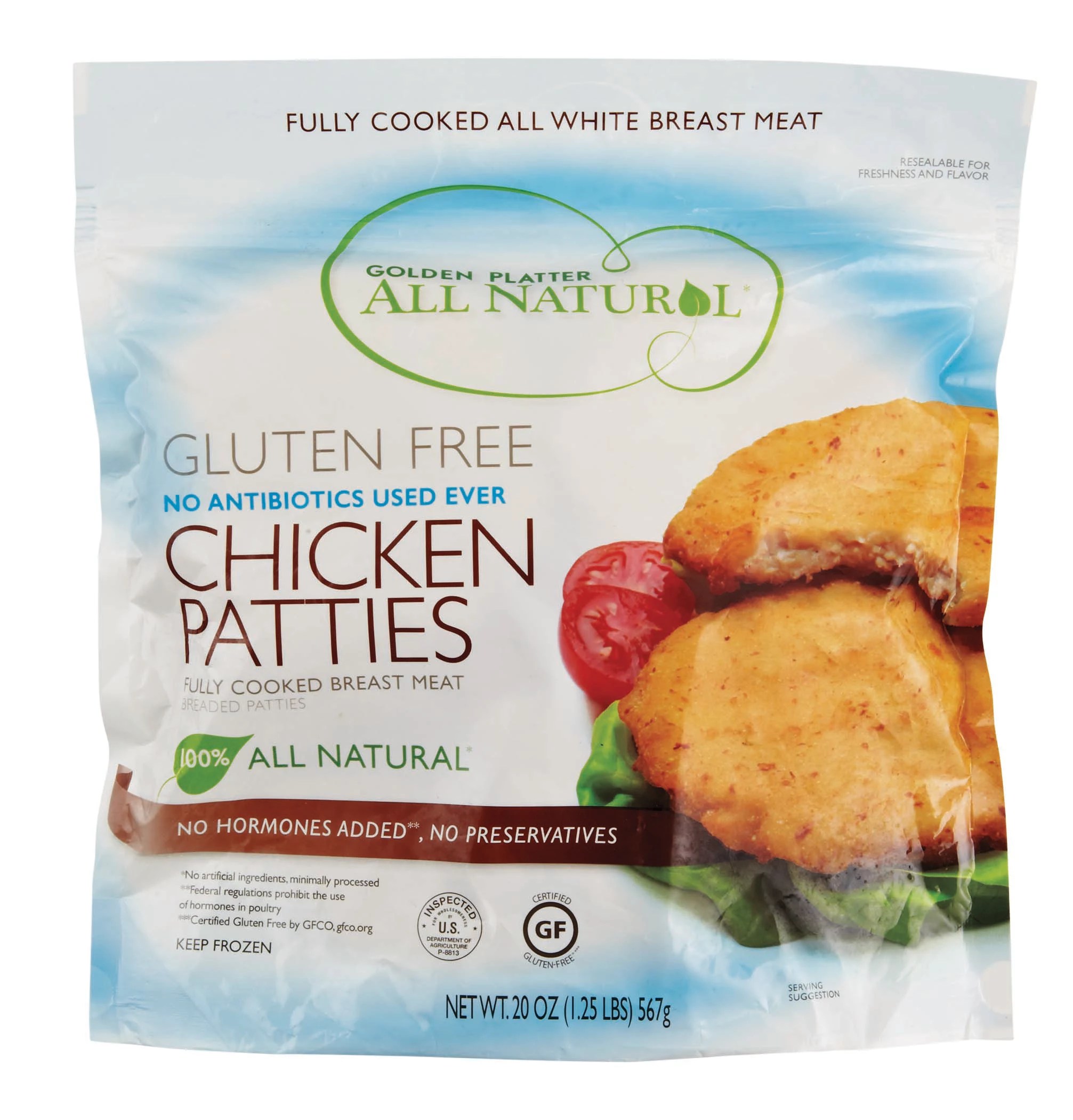 Golden Platter Chicken Patties Shop Meat at HEB