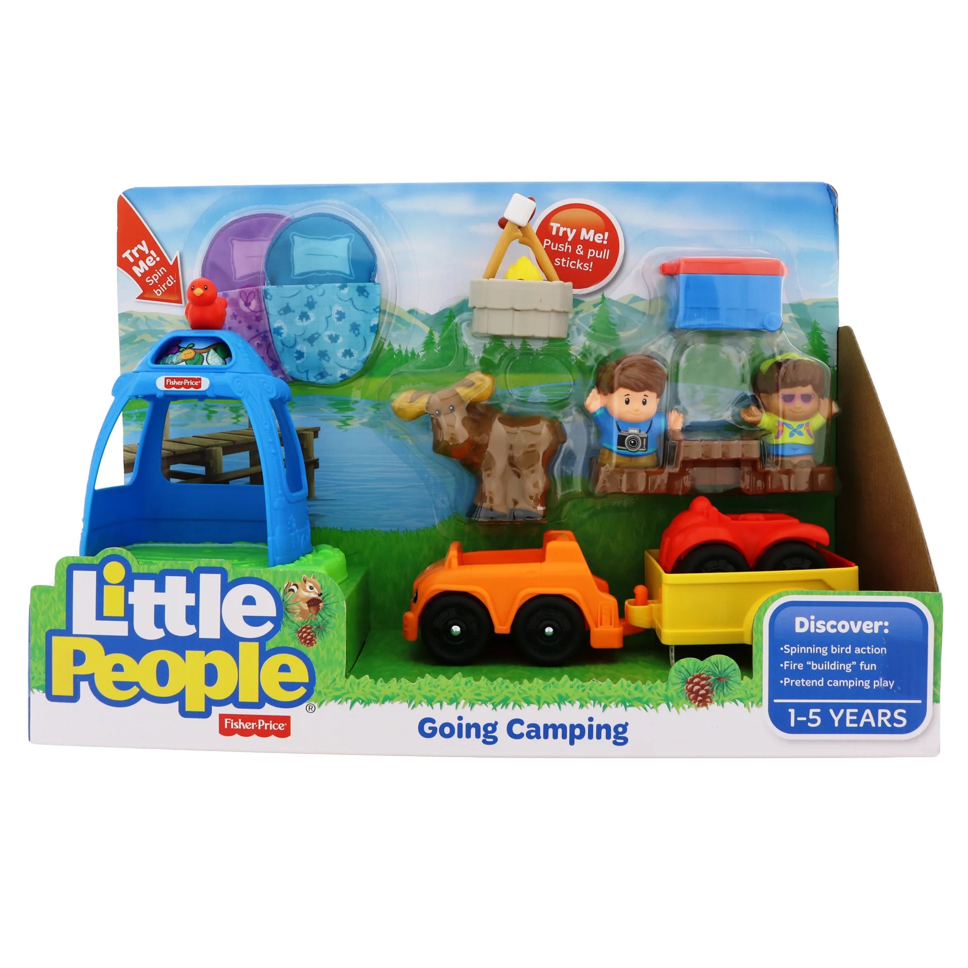 FisherPrice Little People Going Camping Playset Shop Toys at HEB