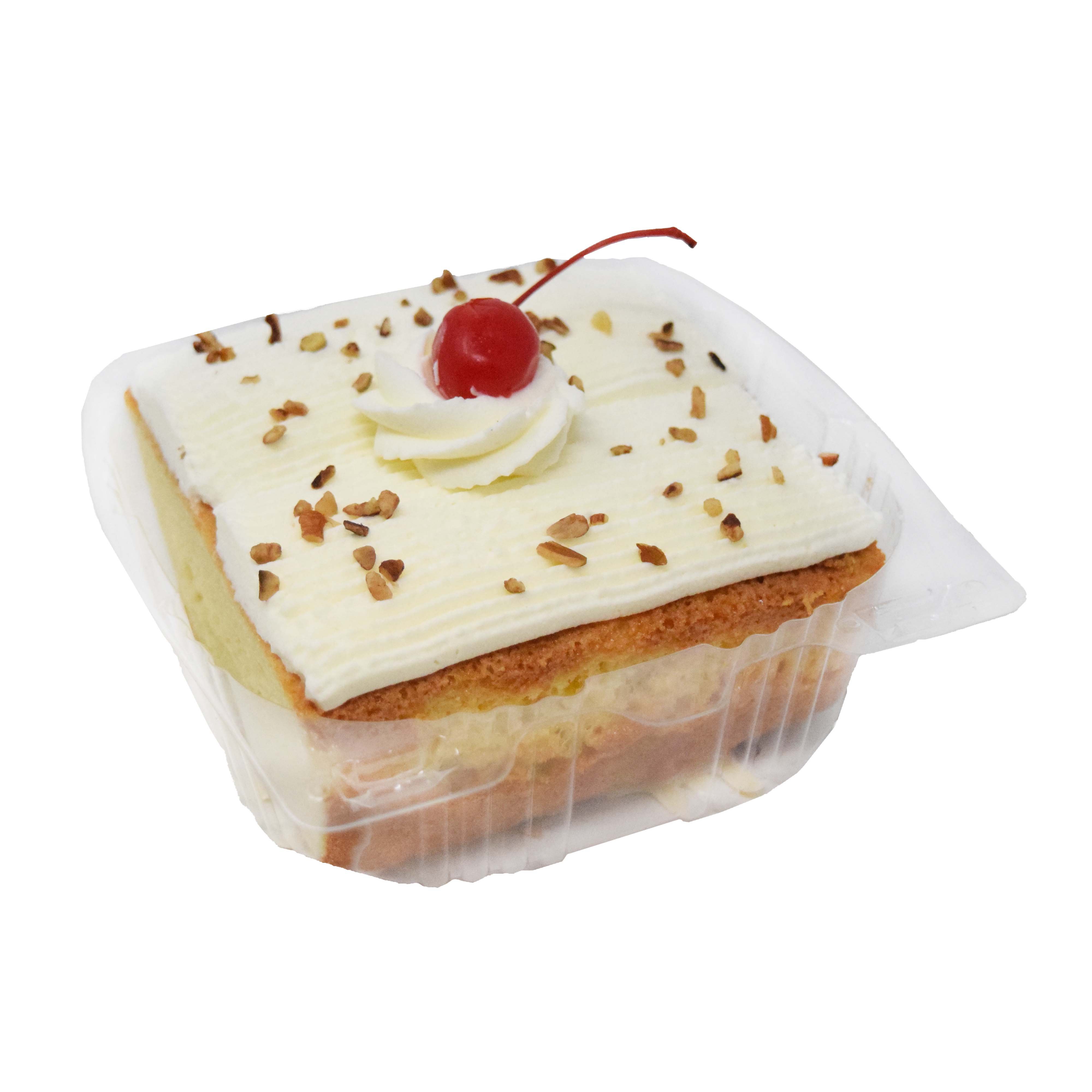 HEB Tres Leches Cake with Cherry & Pecans Shop Cakes at HEB