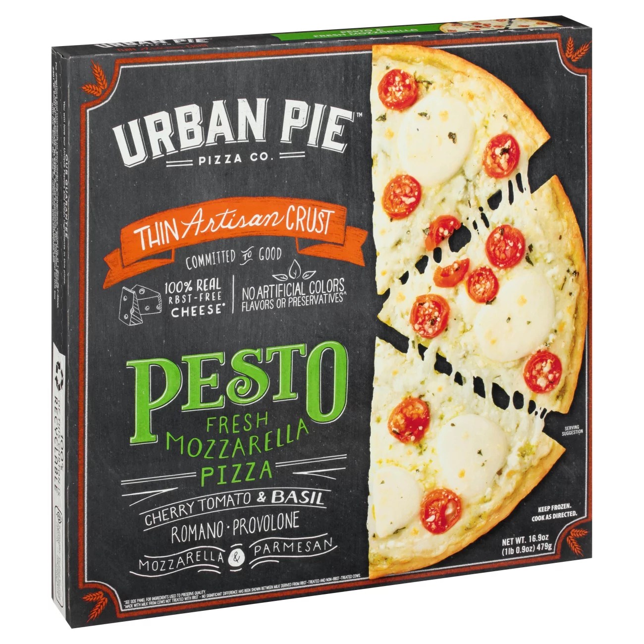 Urban Pie Little Italy Pizza Pesto Fresh Mozzarella Shop Meals