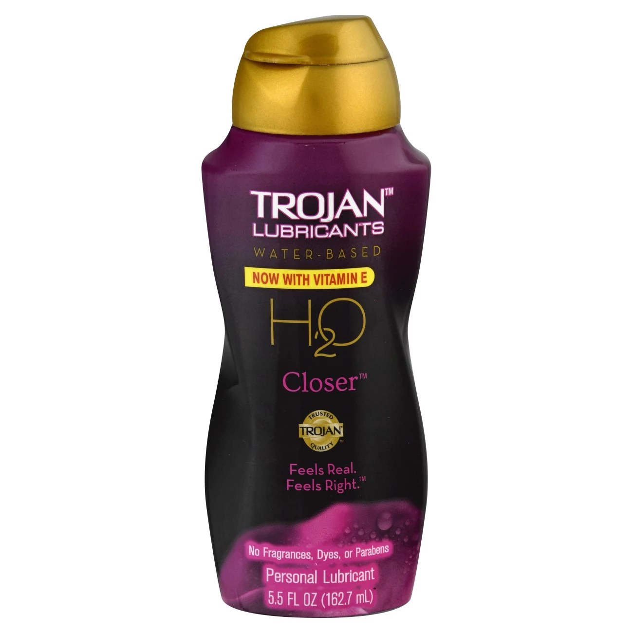 Trojan H2O CLOSER Lubricant Shop Lubricants at HEB