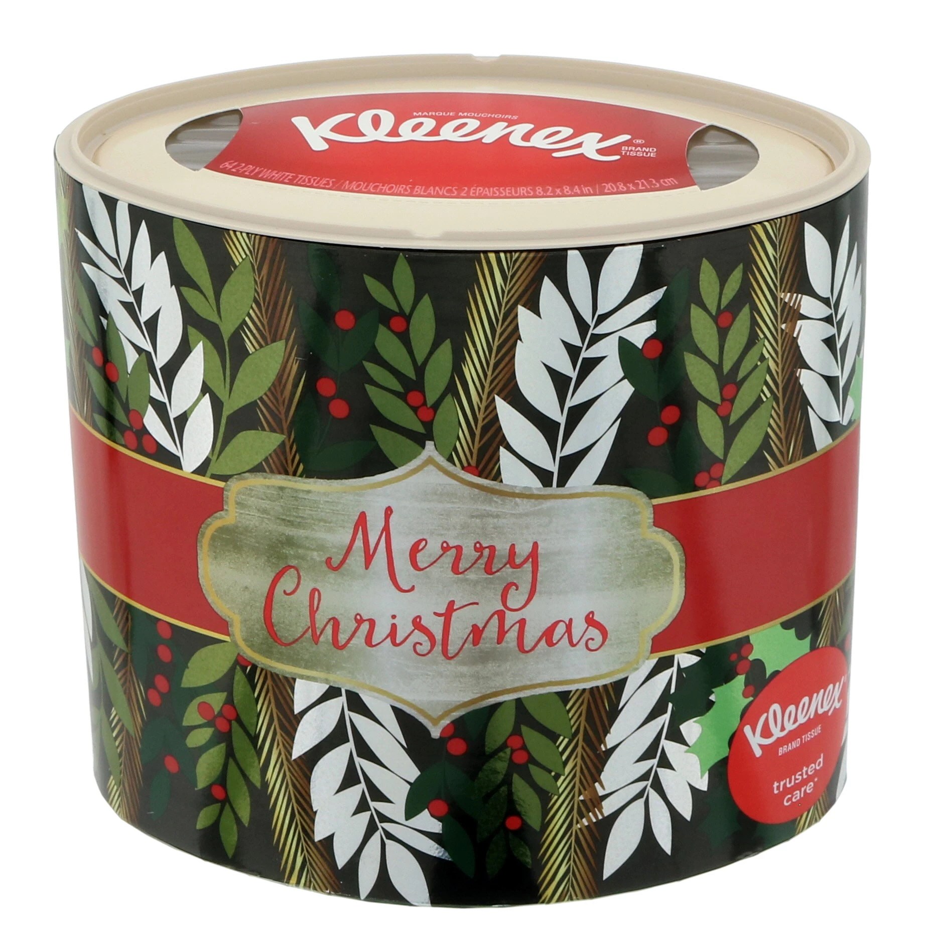 Kleenex Holiday Oval Facial Tissue, Colors & Designs May Vary Shop