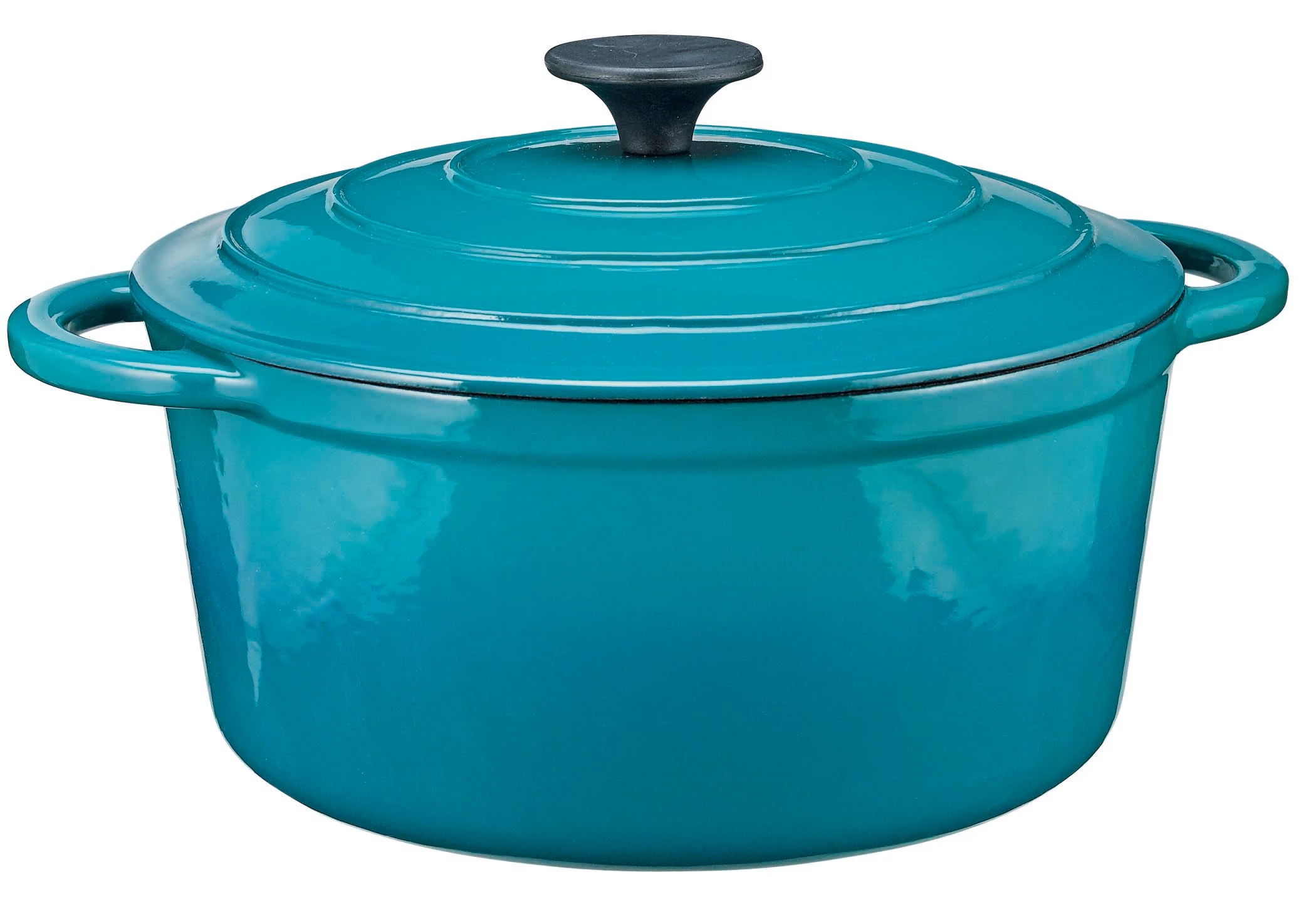 Cocinaware Aqua Enamel Cast Iron Dutch Oven Shop Cookware at HEB