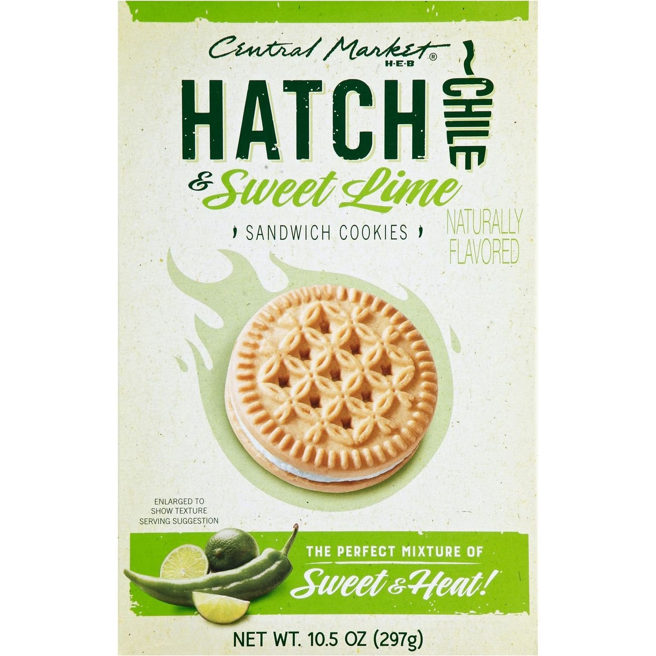 Central Market Hatch Chile & Sweet Lime Sandwich Cookies Shop Cookies at HEB