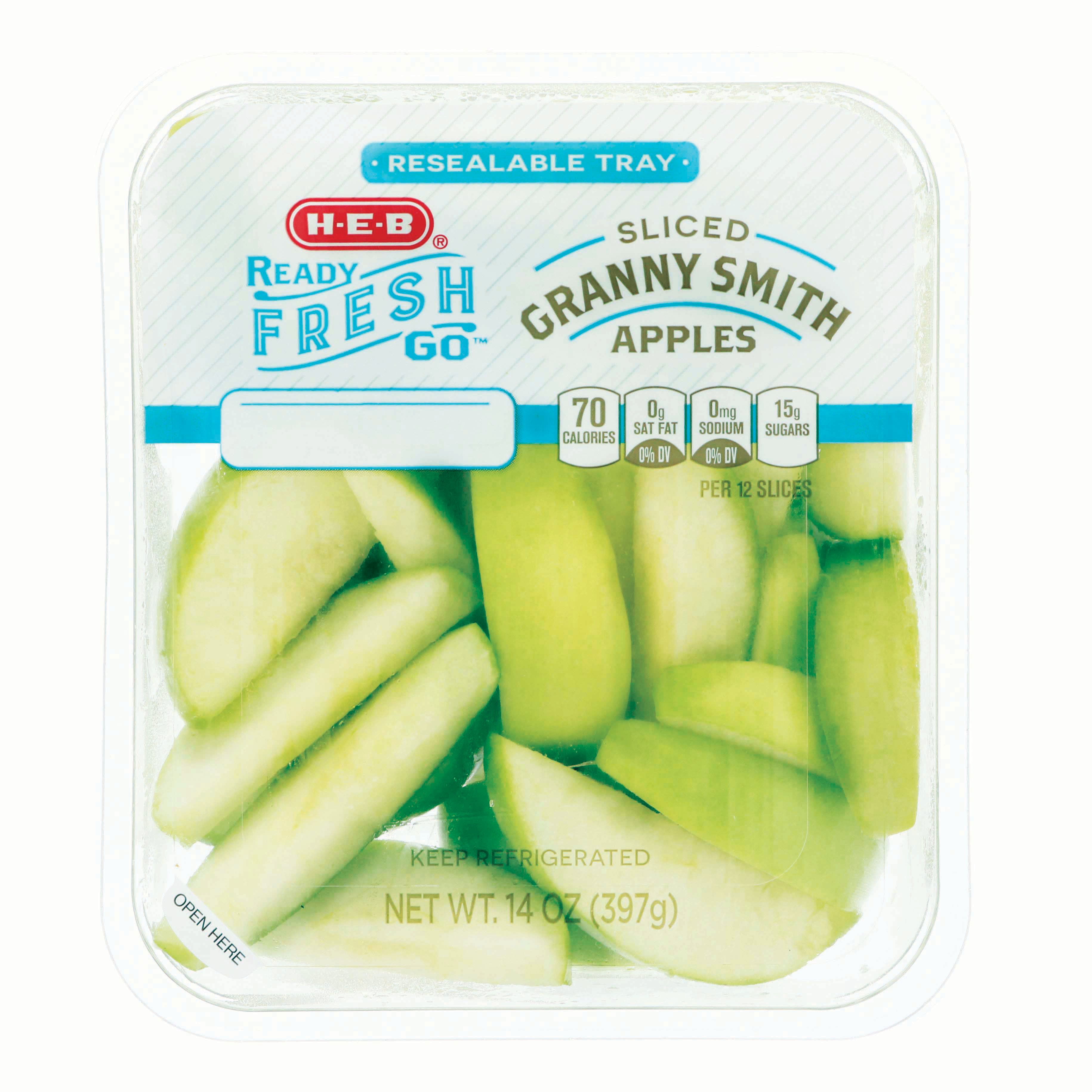 HEB Ready Fresh Go! Granny Smith Apple Slices Shop Apples at HEB