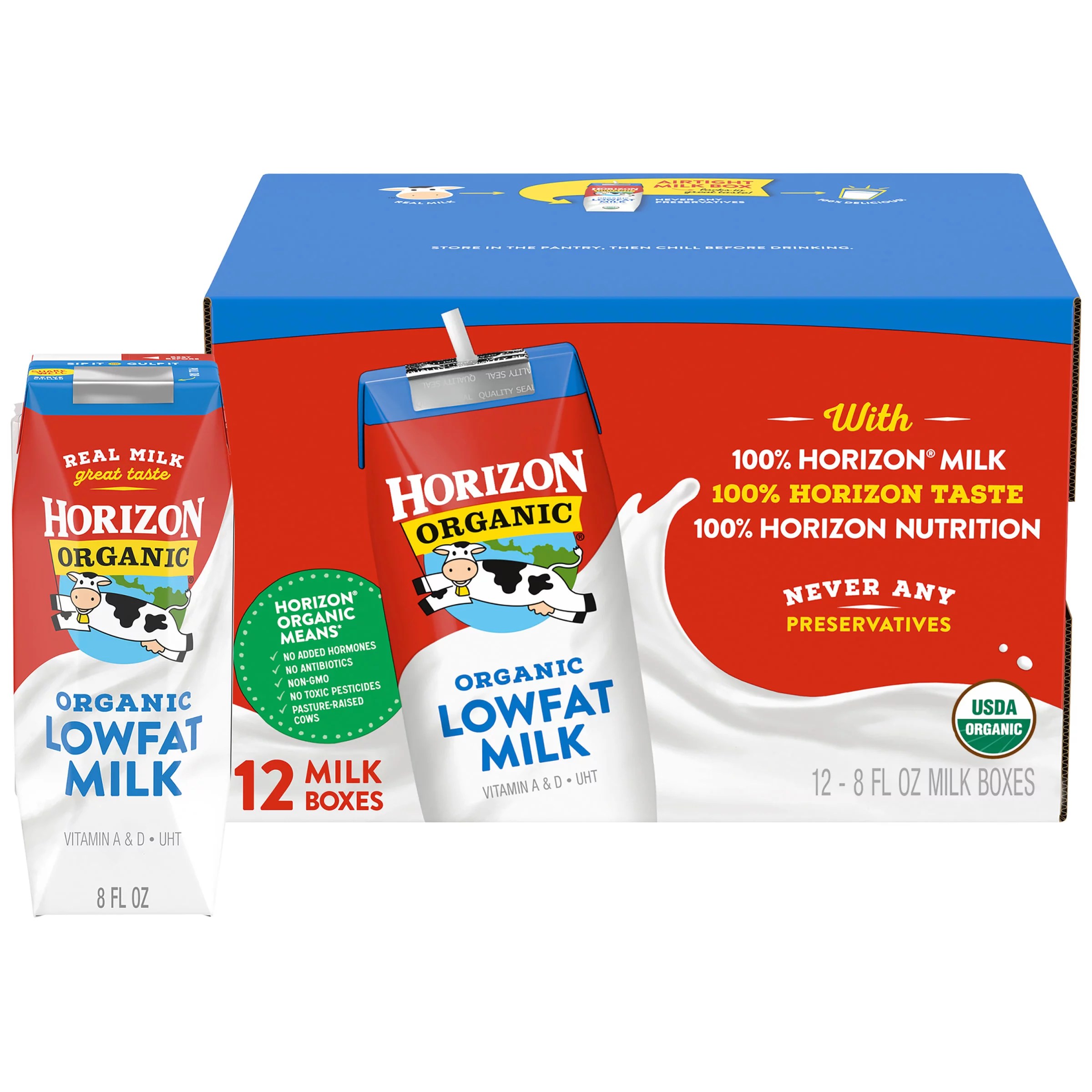 Horizon Organic Lowfat Milk Shop Milk at HEB