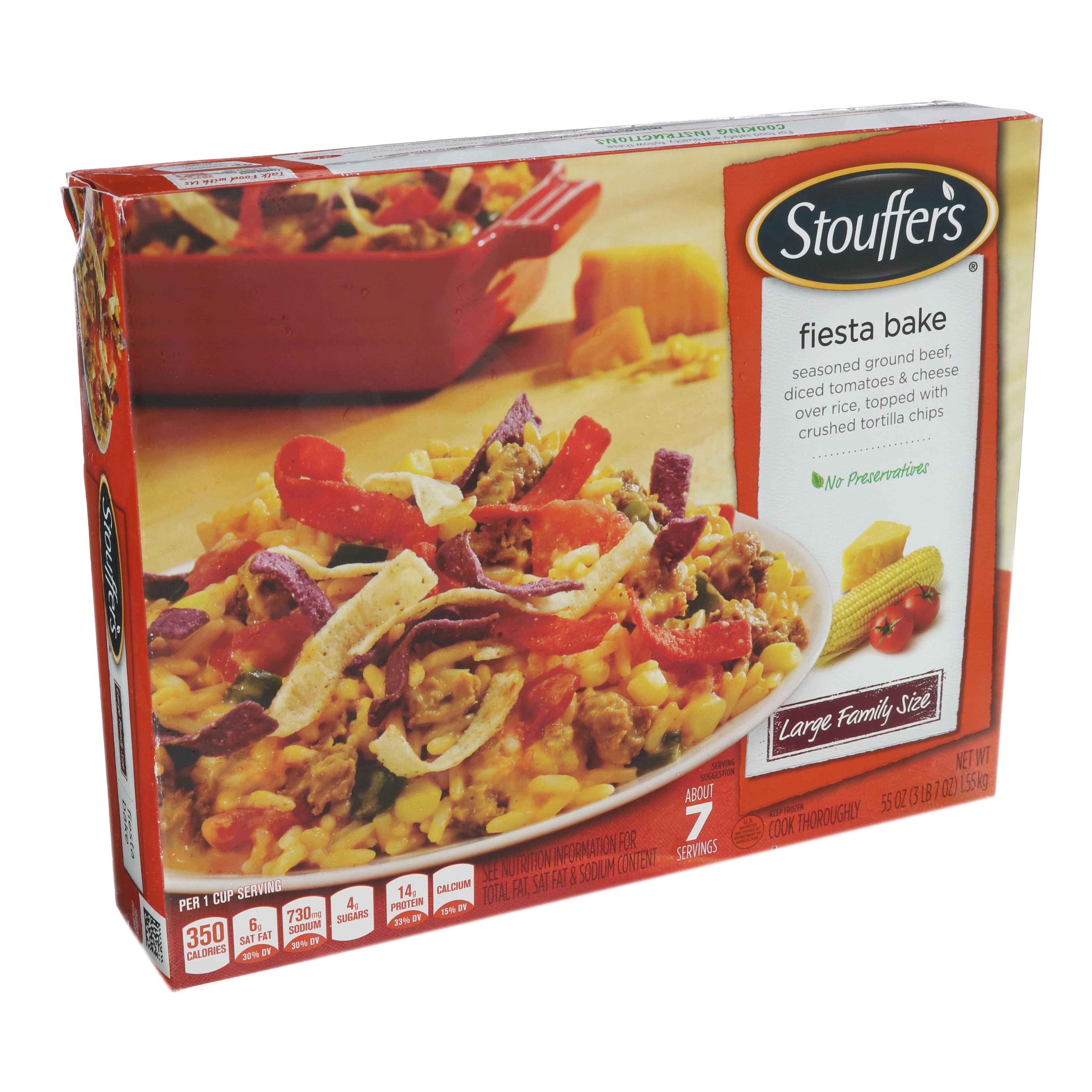 Stouffer's Fiesta Bake Shop Entrees & Sides at HEB