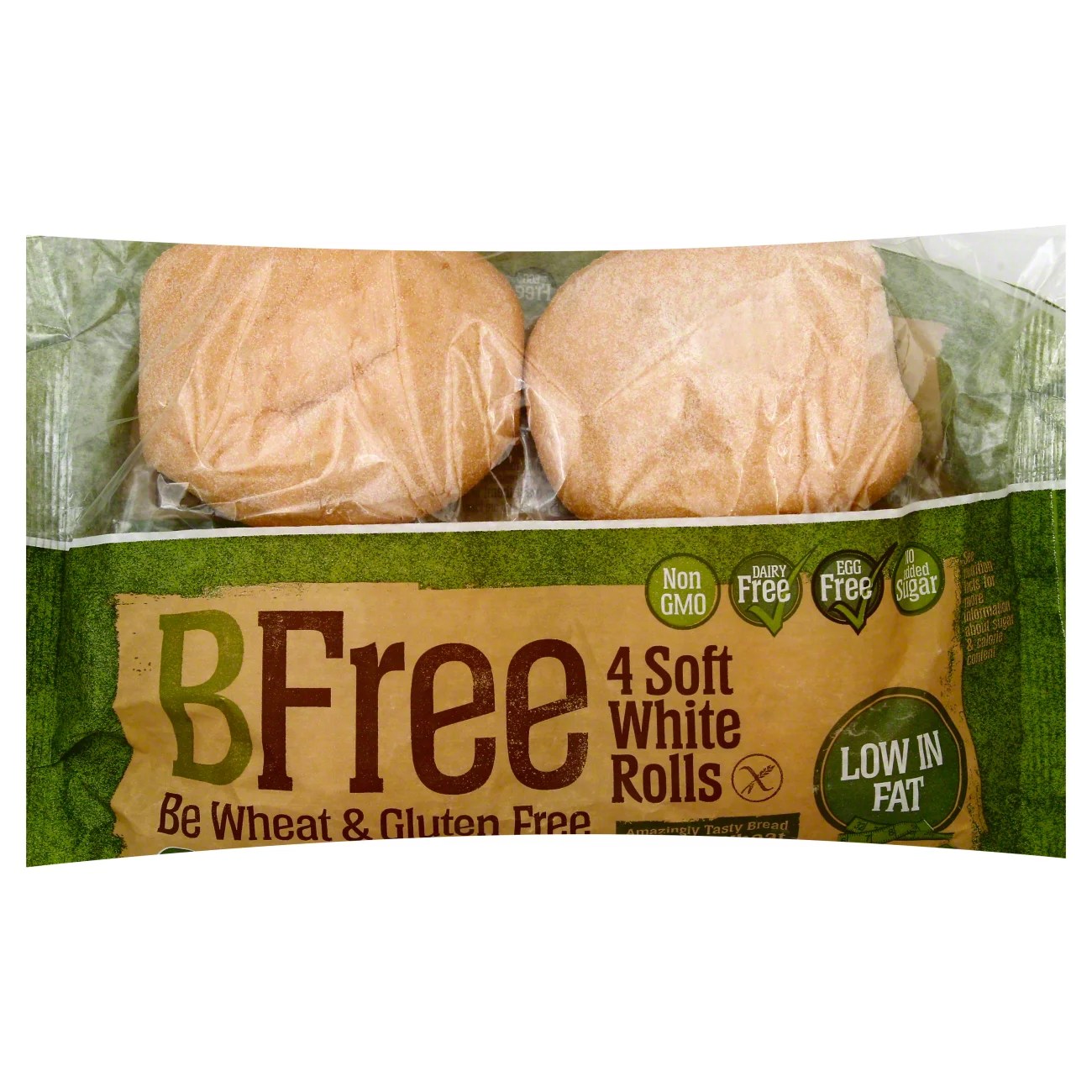 BFree 4 Soft White Bread Rolls Shop Bread & Baked Goods at HEB