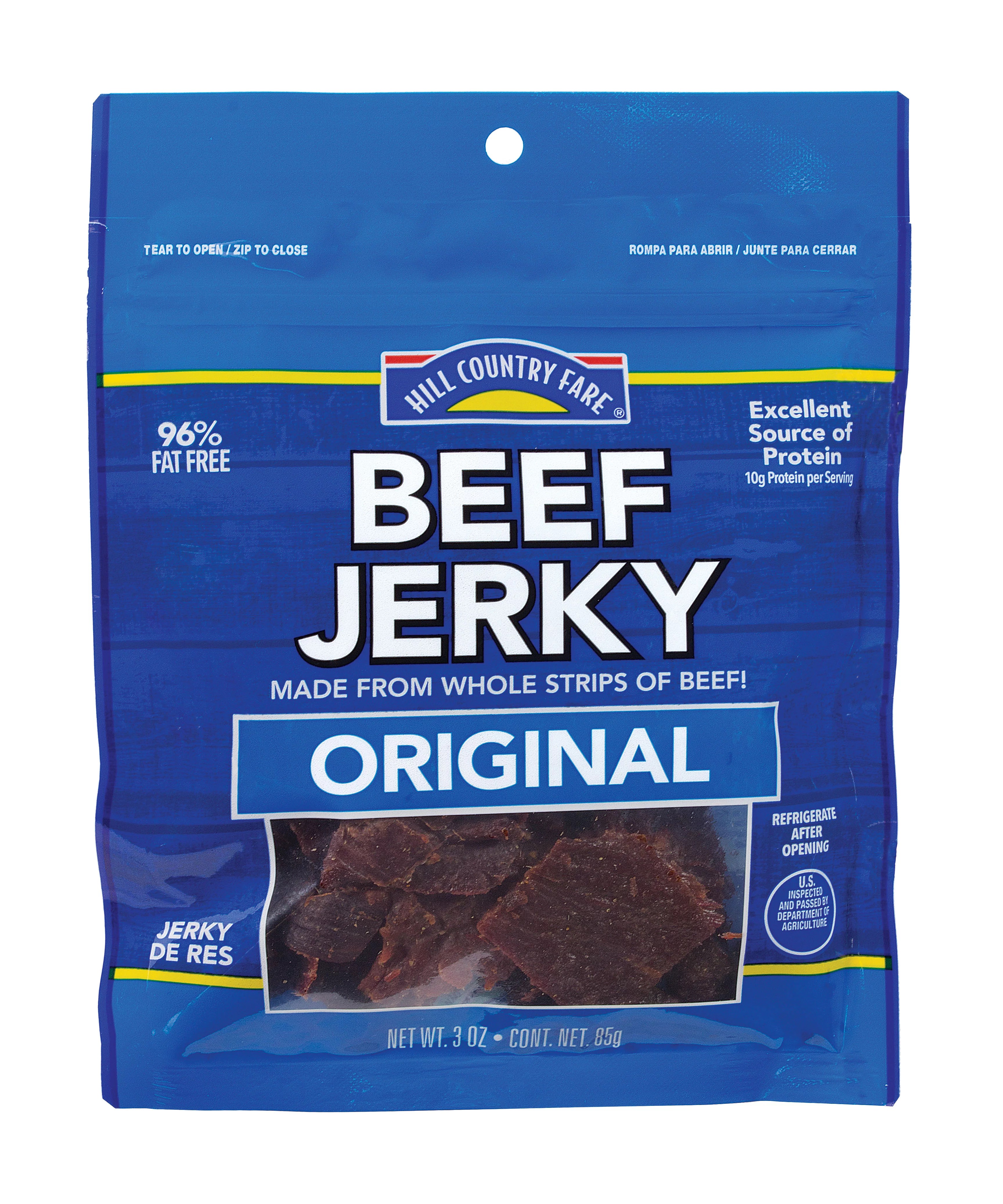 Hill Country Fare Beef Jerky Original Shop Jerky at HEB