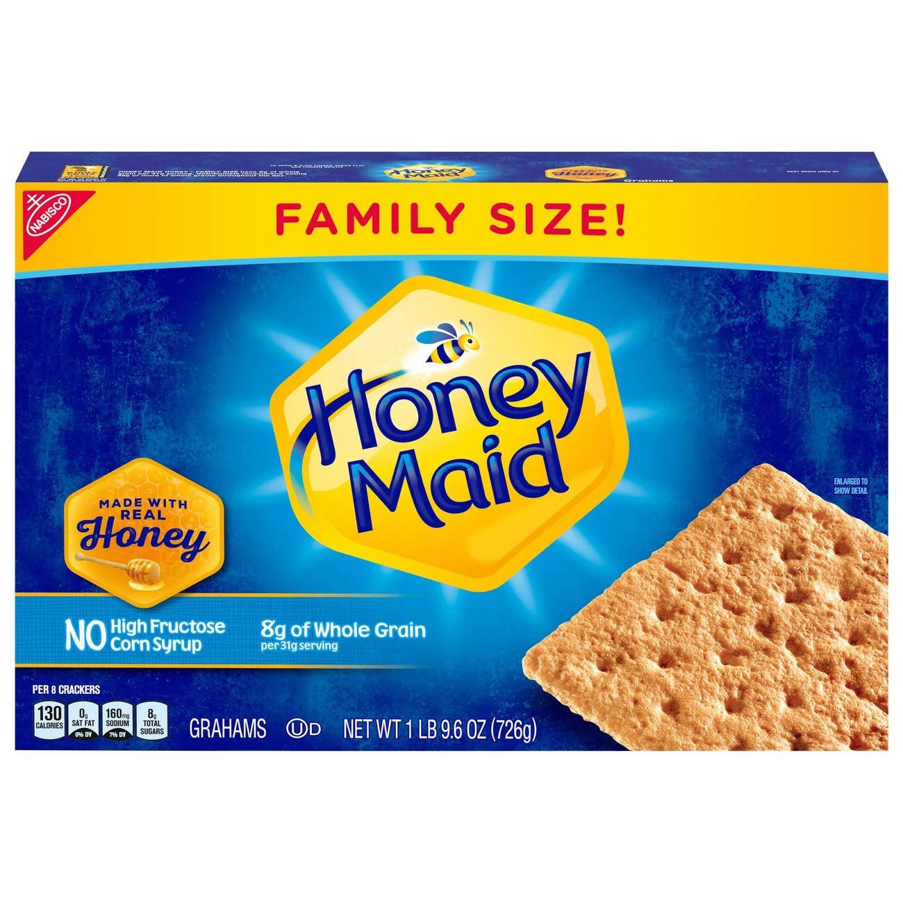 Nabisco Honey Maid Honey Grahams Family Size! Shop Cookies at HEB