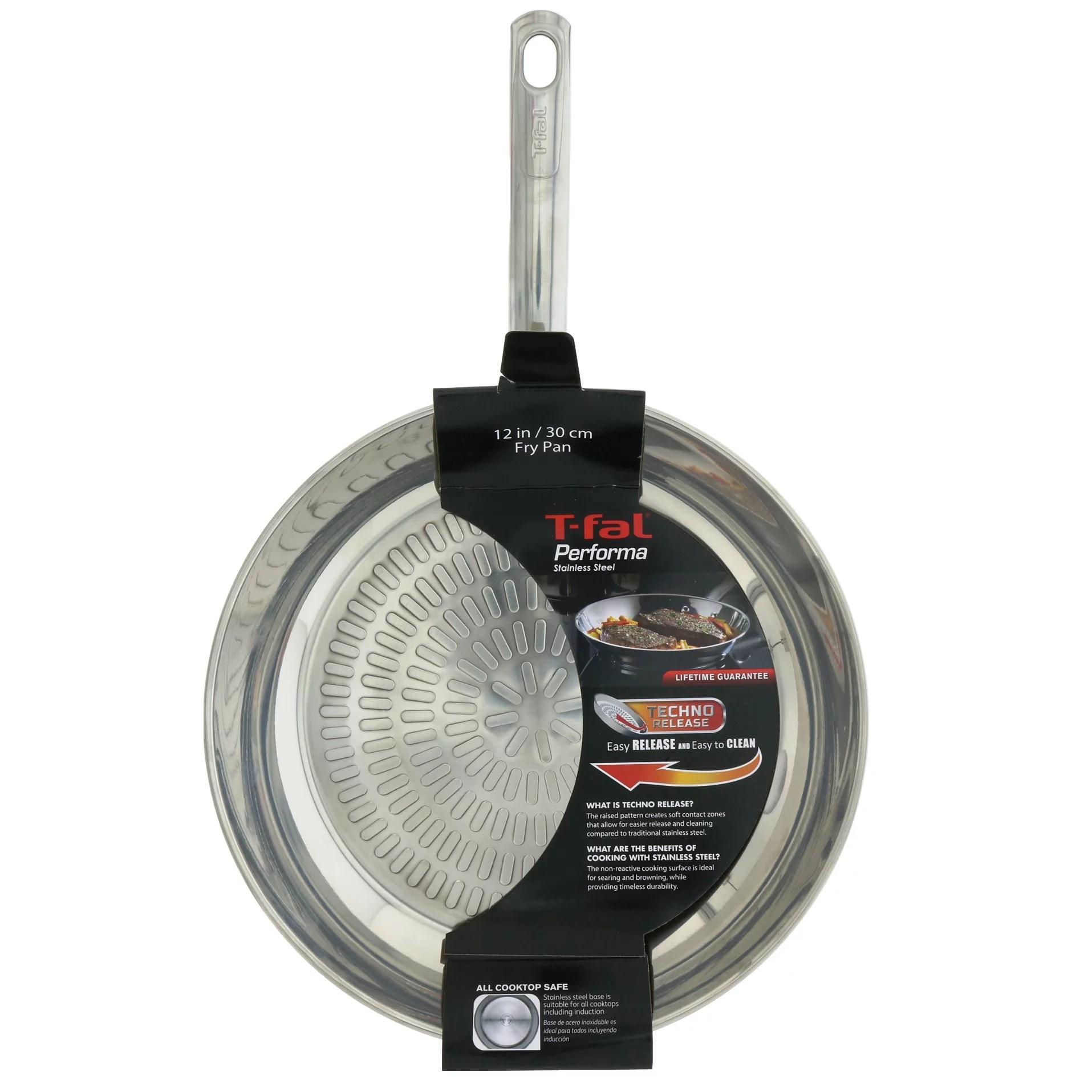 Tfal Performa Stainless Steel Fry Pan Shop Kitchen & Dining at HEB