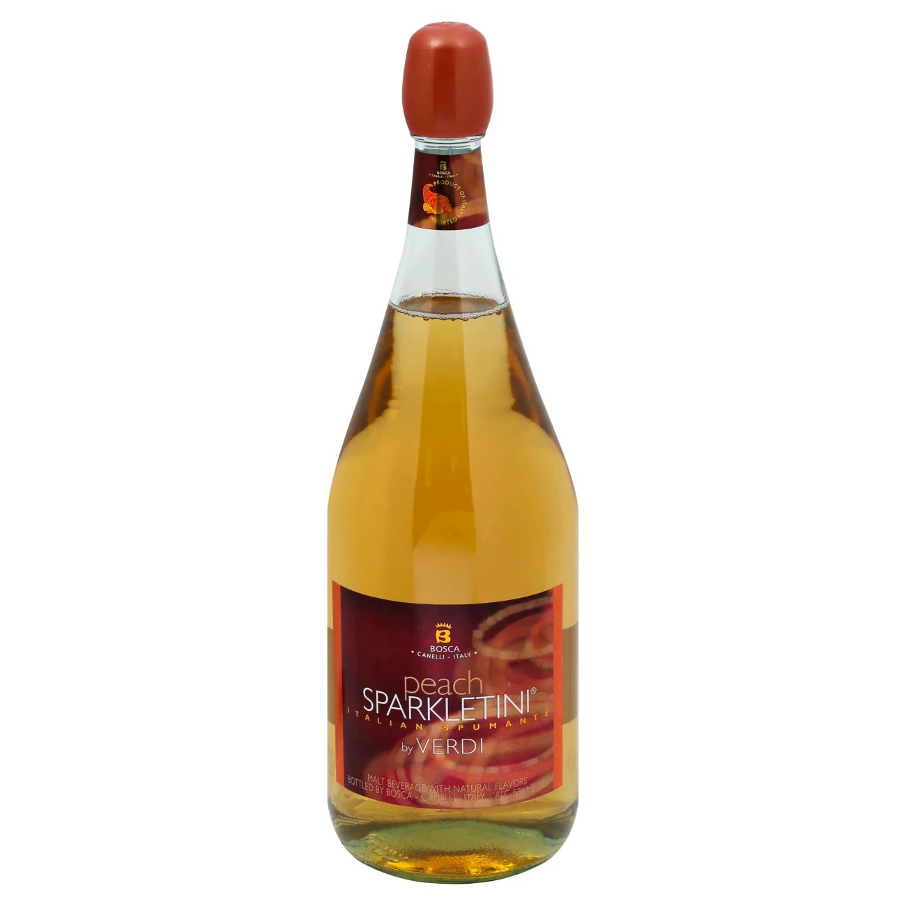 Verdi Peach Sparkletini Italian Spumante Shop Wine at HEB