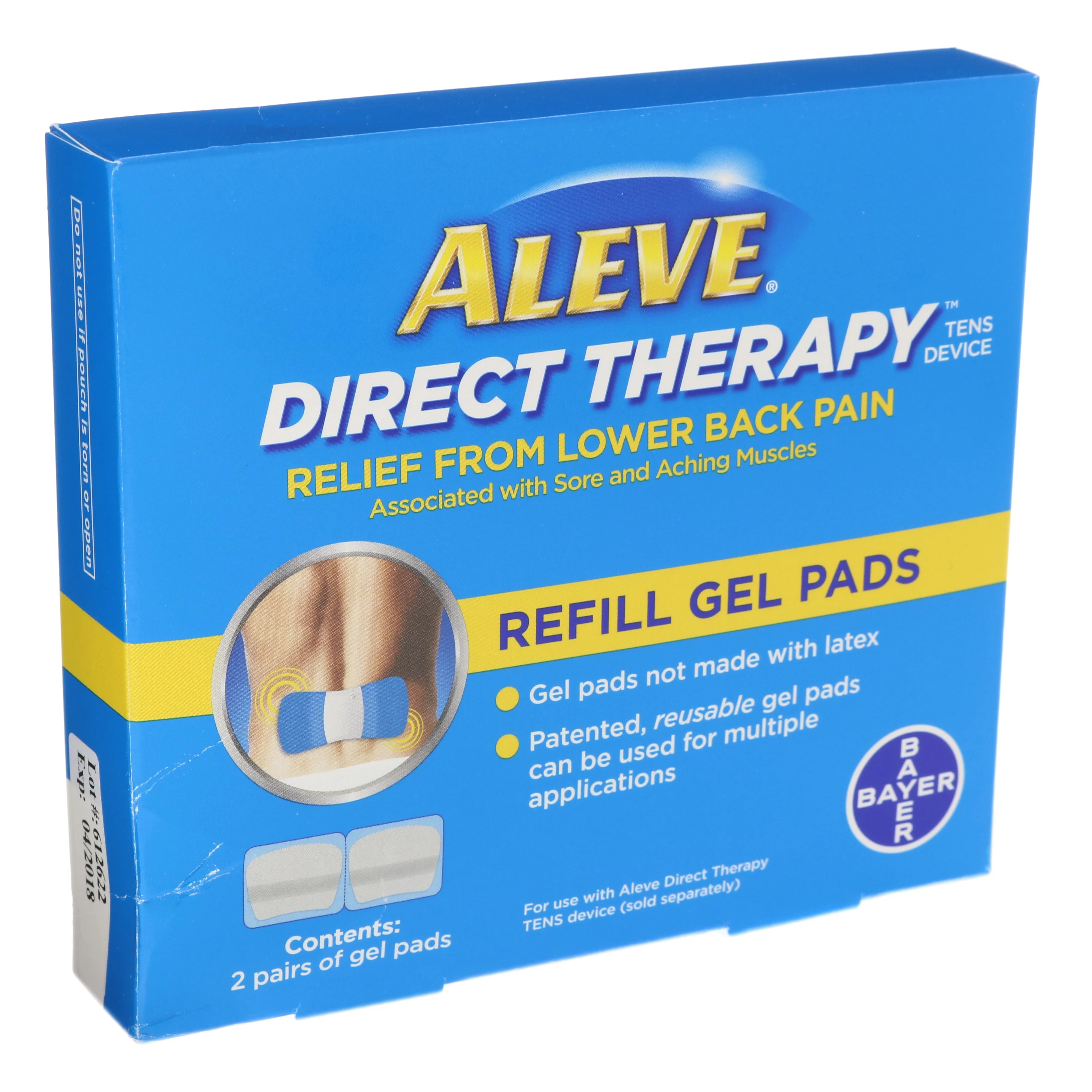 Aleve Direct Therapy Refill Gel Pads Shop Muscle & Joint Pain at HEB