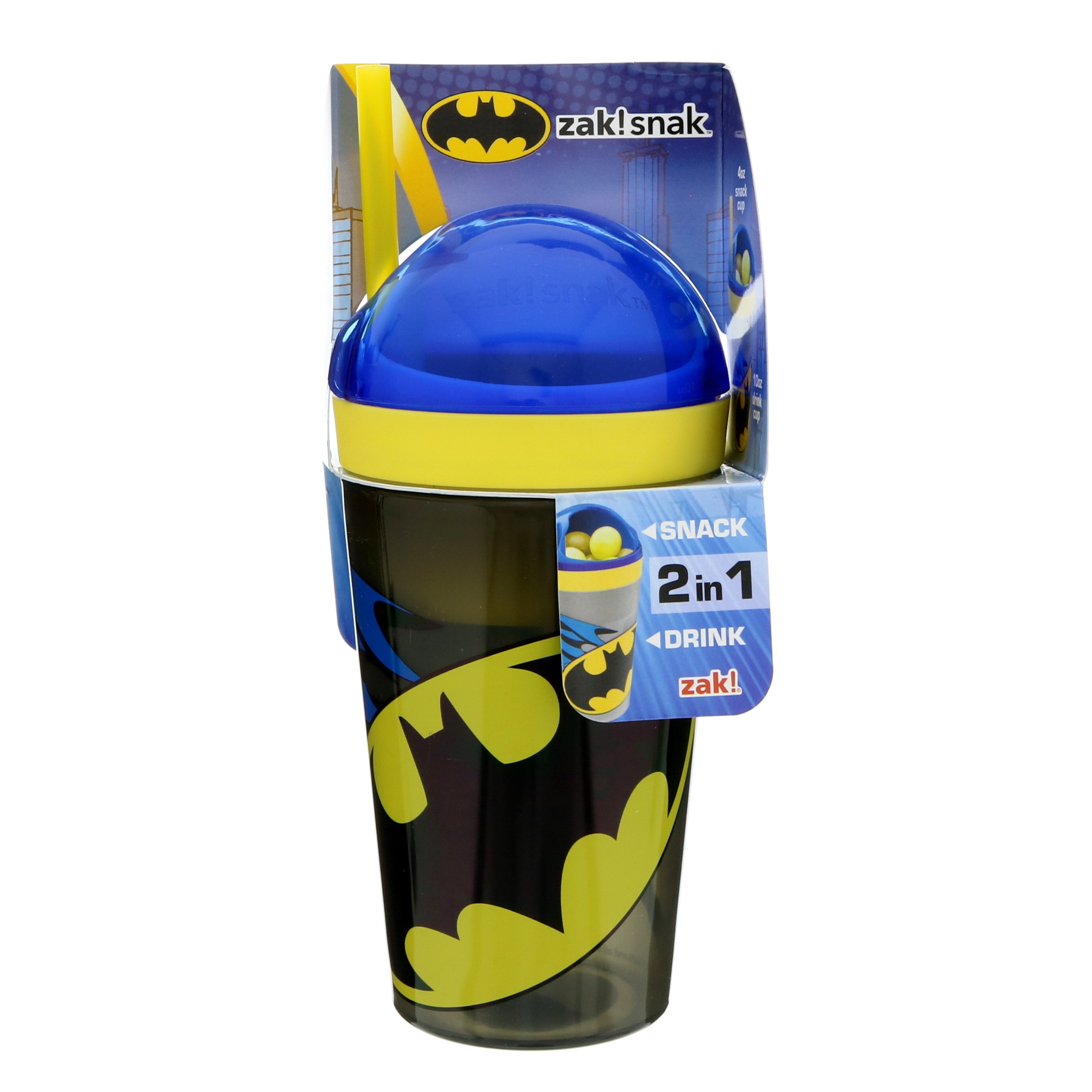 Zak! Batman Zak!snak 10oz Snack & Drink Cup Shop Cups & Tumblers at HEB