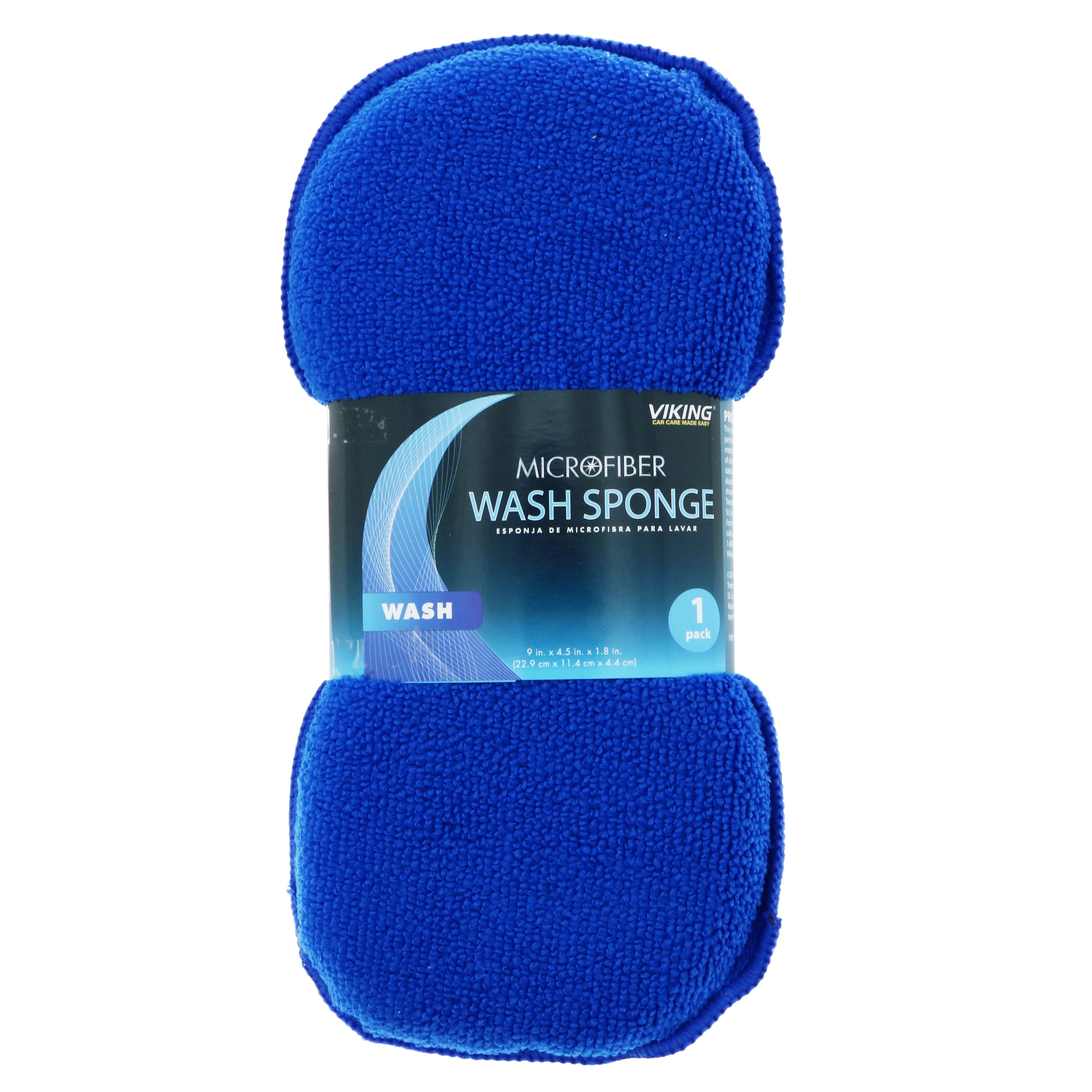 Viking Microfiber Wash Sponge Shop Automotive Cleaners at HEB