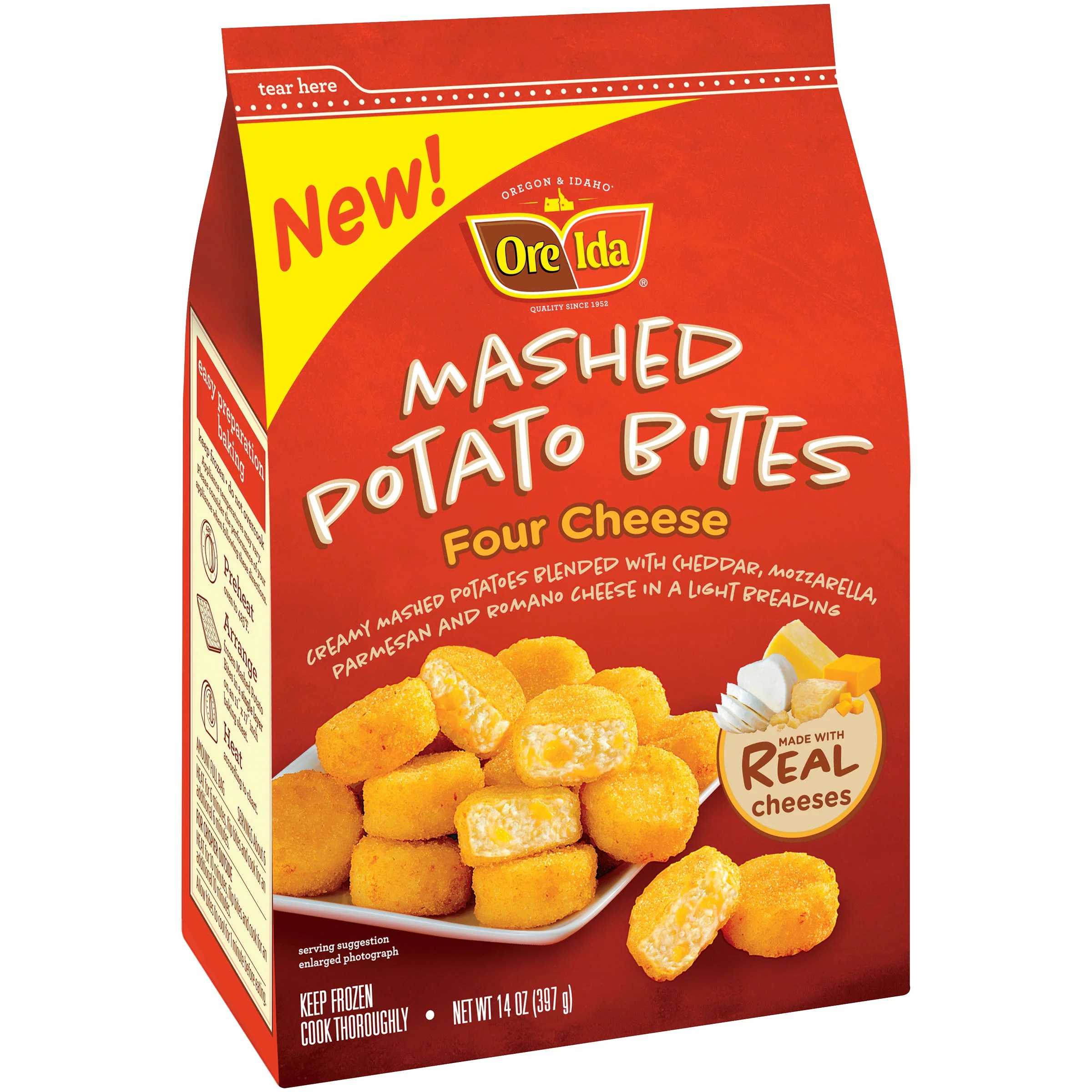 Ore Ida Mashed Potato Bites Four Cheese Shop Potatoes & Carrots at HEB