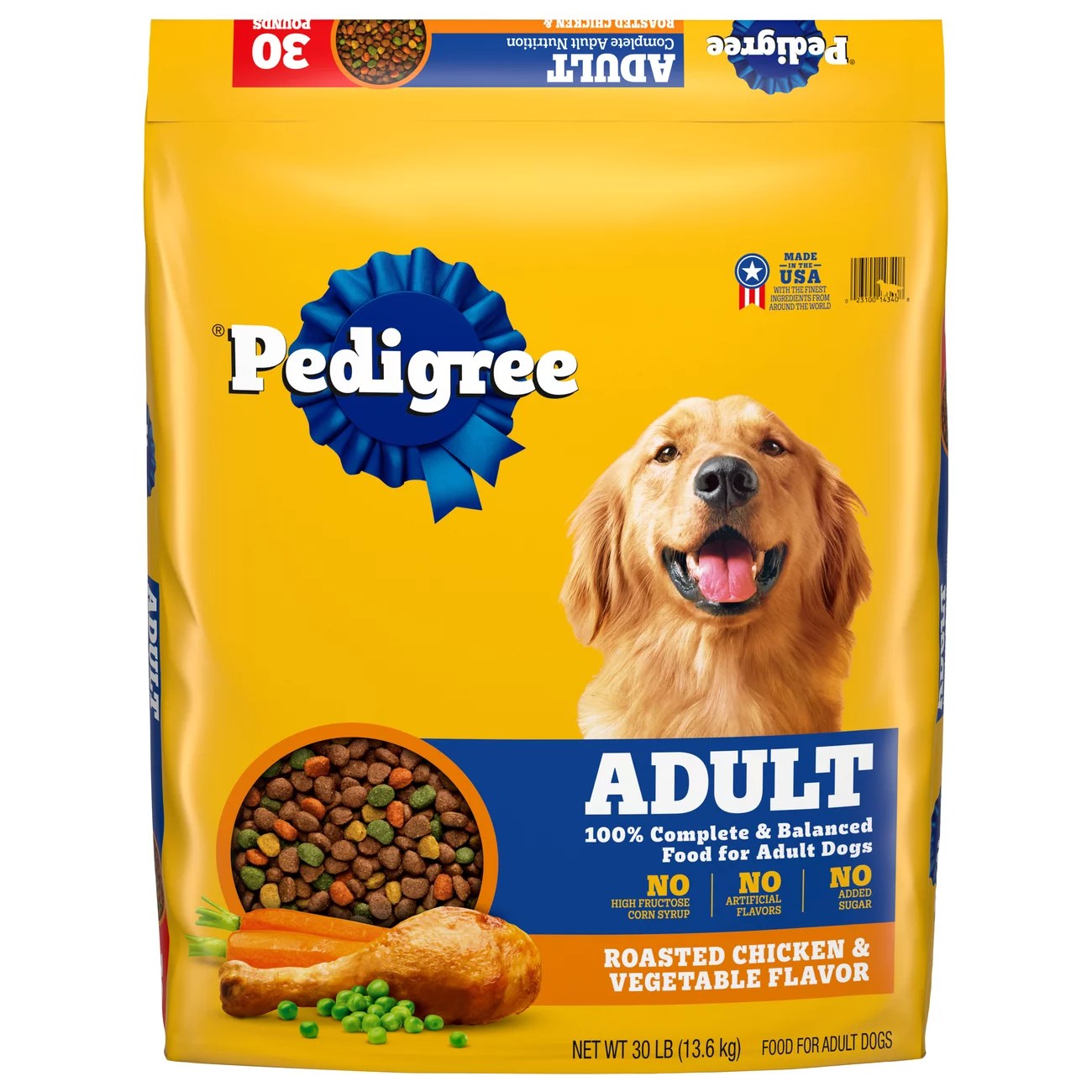 Pedigree Adult Complete Nutrition Roasted Chicken Rice & Vegetable Dry