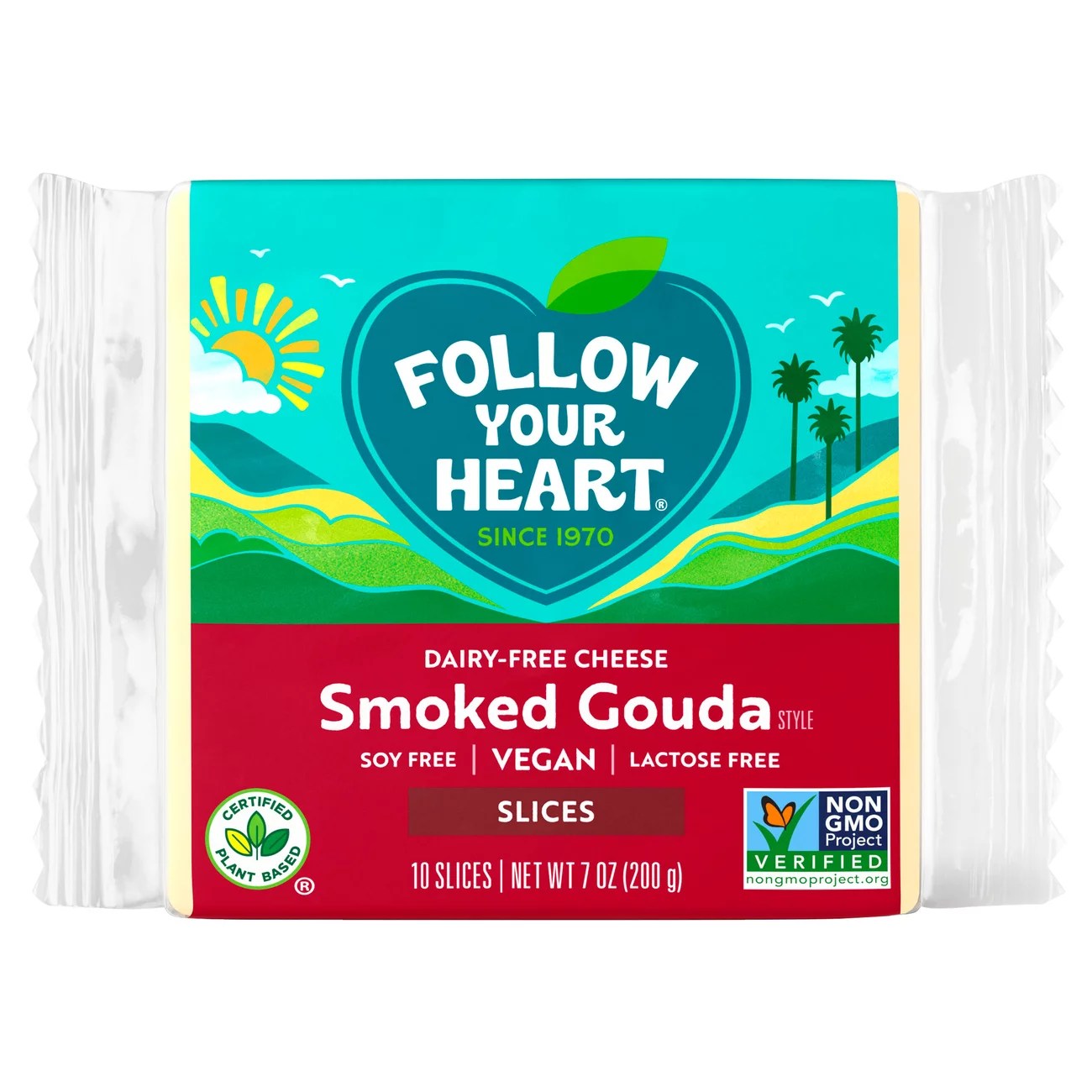 Follow Your Heart Vegan Smoked Gouda Cheese Slices Shop Cheese at HEB