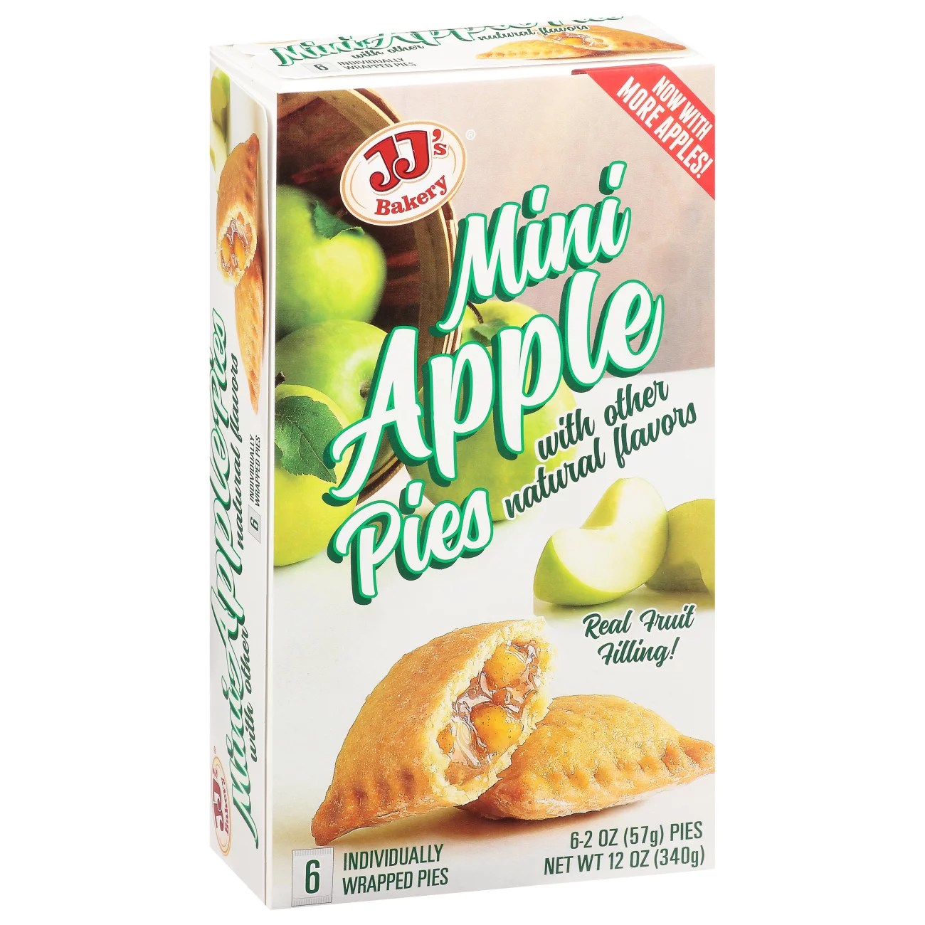 JJ's Bakery TidBits Mini Apple Pies Shop Snack Cakes at HEB
