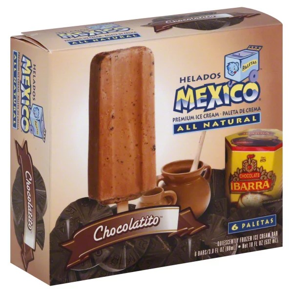 Helados Mexico Chocolate Ice Cream Bars Shop Bars & Pops at HEB