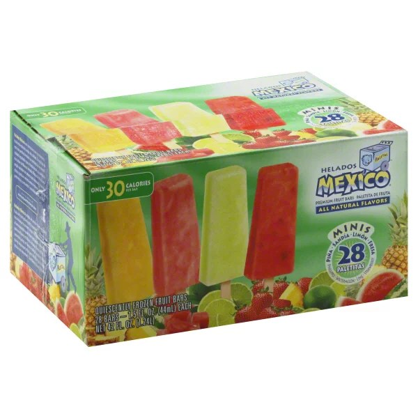 Helados Mexico Fruit Bar Minis Shop Bars & Pops at HEB