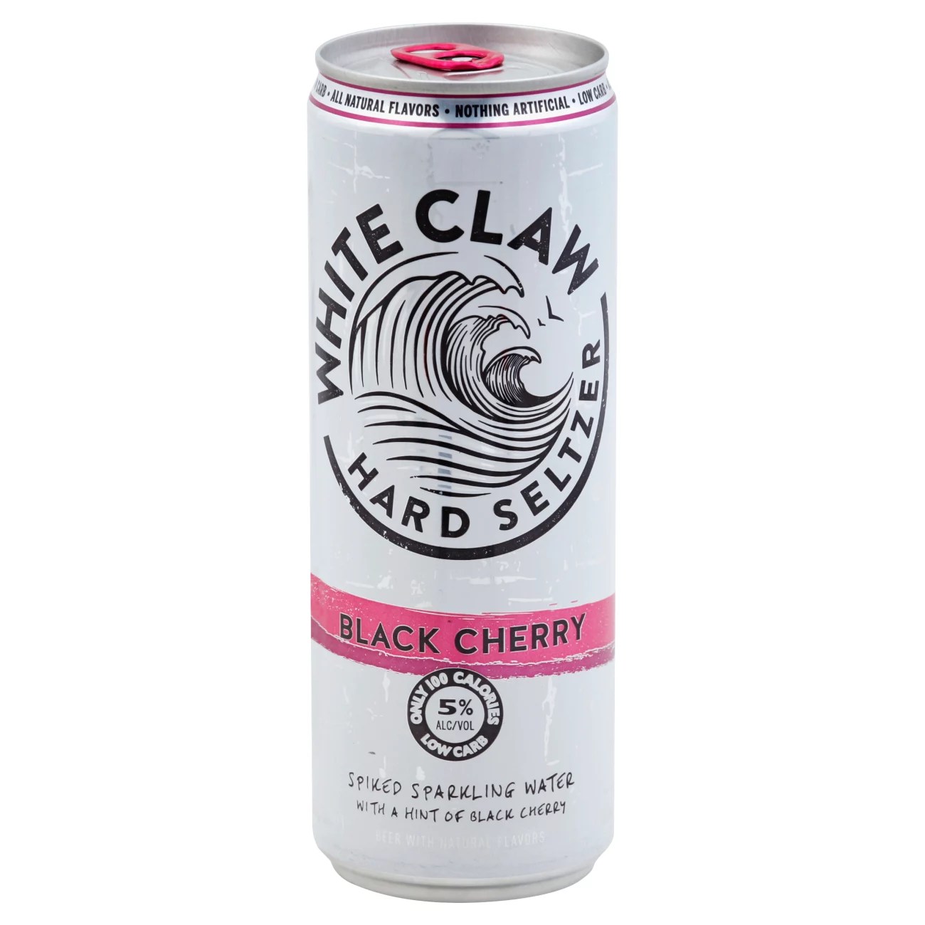 White Claw Hard Seltzer Black Cherry Can Shop Beer & Wine at HEB