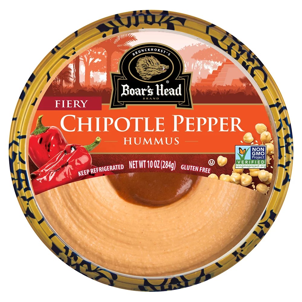 Boar's Head Fiery Chipotle Pepper Hummus Shop Dip at HEB