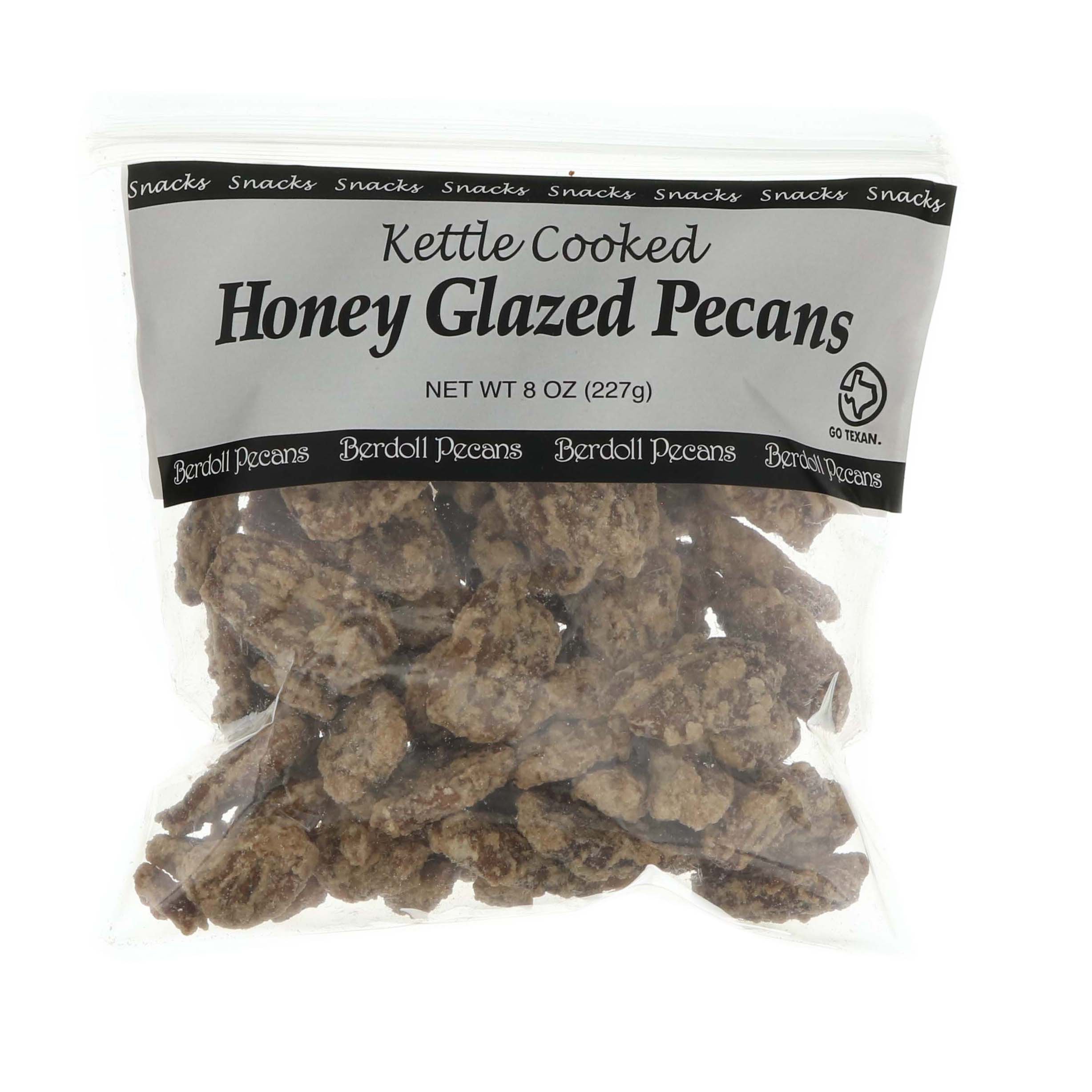 Berdoll Pecan Farms Honey Glazed Pecans Shop Nuts & Seeds at HEB