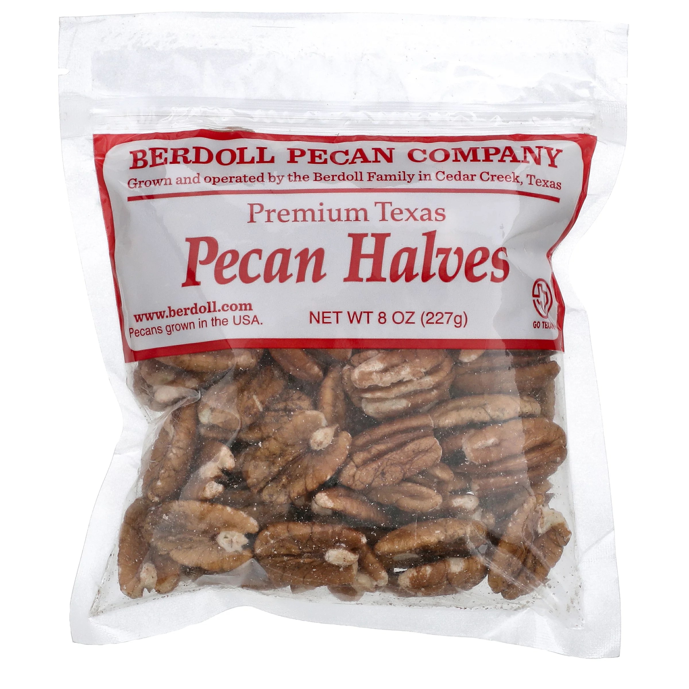 Berdoll Pecan Farms Pecan Halves Shop Nuts & Seeds at HEB