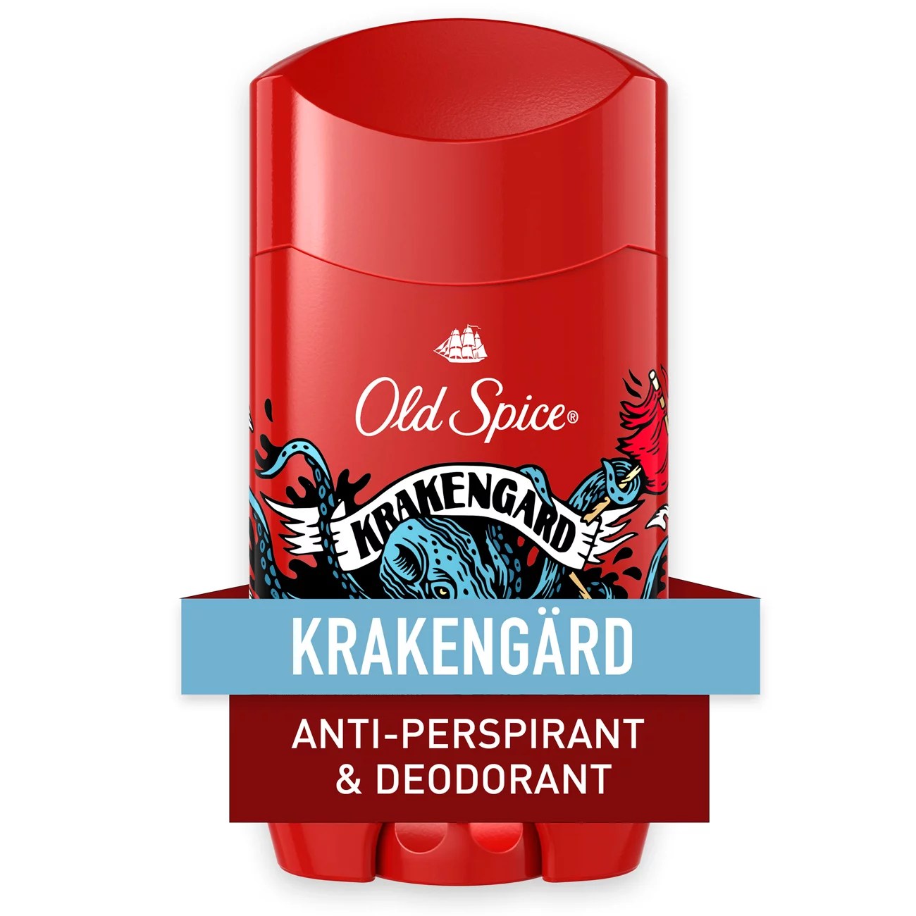 Old Spice Wild Collection AntiPerspirant Deodorant for Men, Krakengard