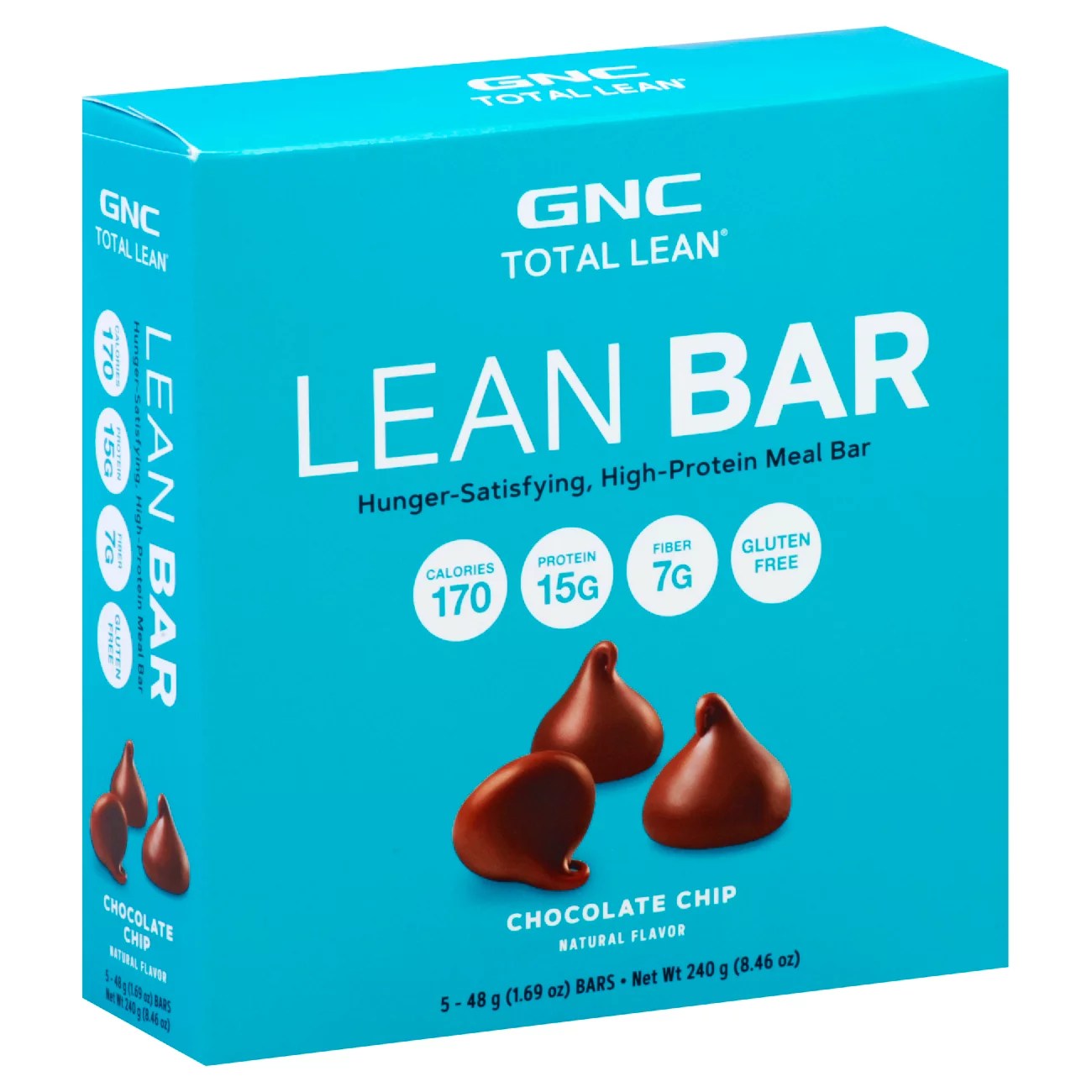 GNC Total Lean Bar Chocolate Chip Shop Diet & Fitness at HEB