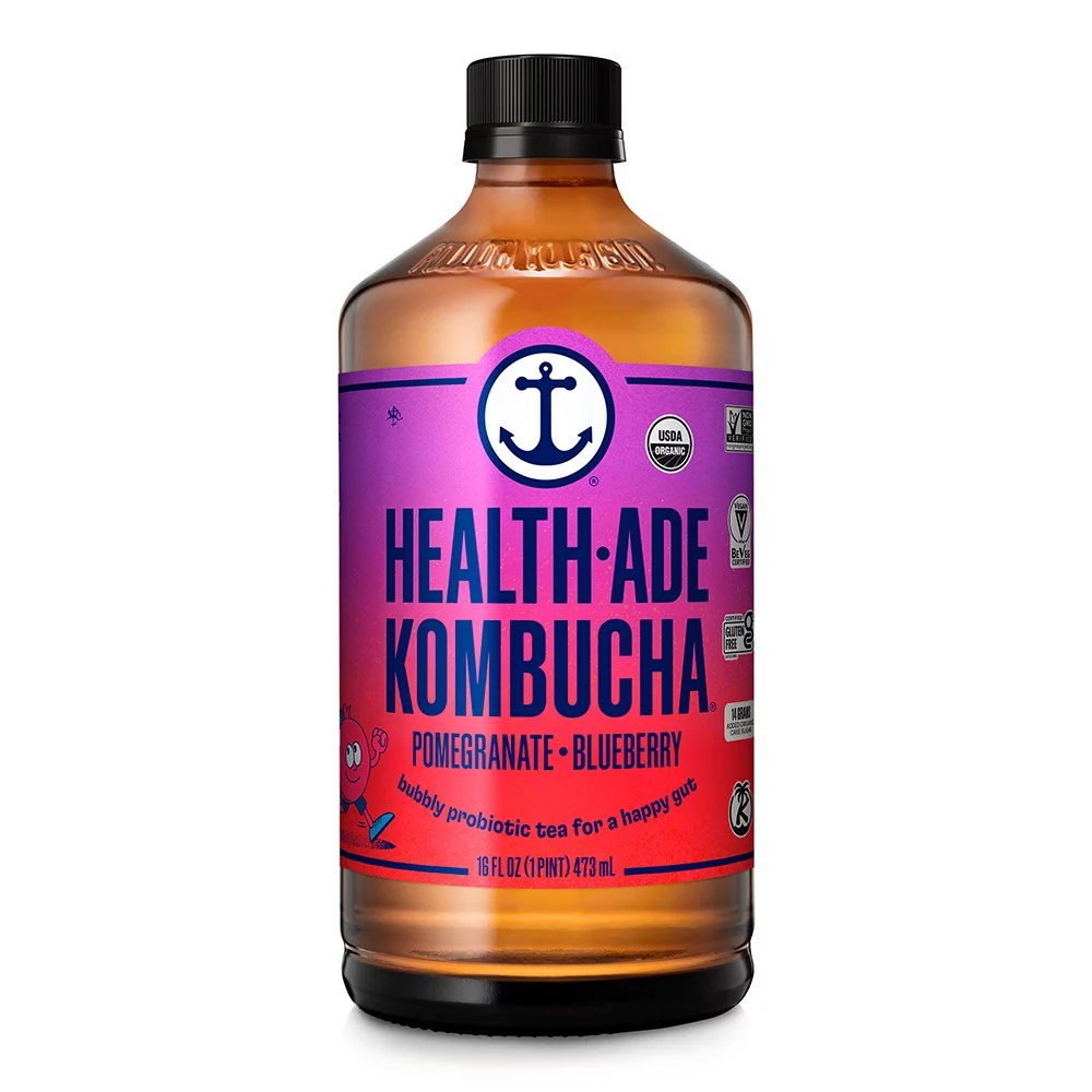 Health Ade Pomegranate Organic Kombucha Shop Tea at HEB