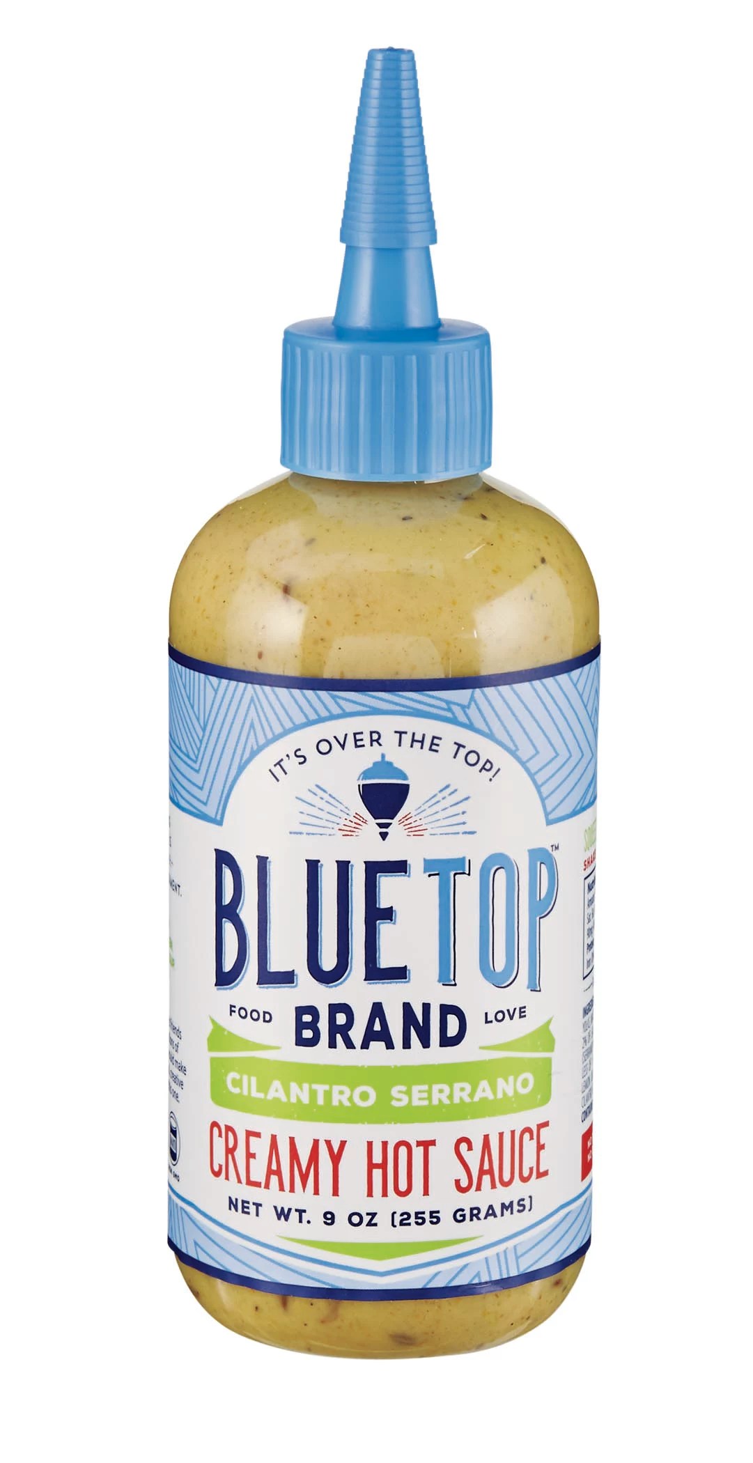 Blue Top Brand Creamy Hot Sauce Cilantro Serrano Shop Hot Sauce at HEB