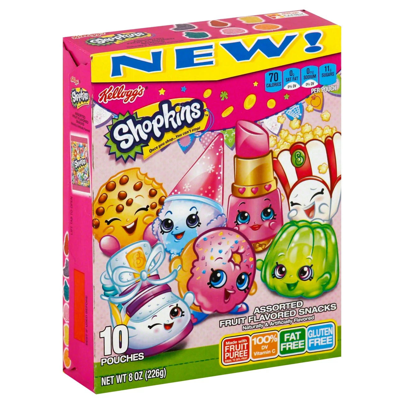 Kellogg's Shopkins Fruit Snacks Shop Snacks & Candy at HEB