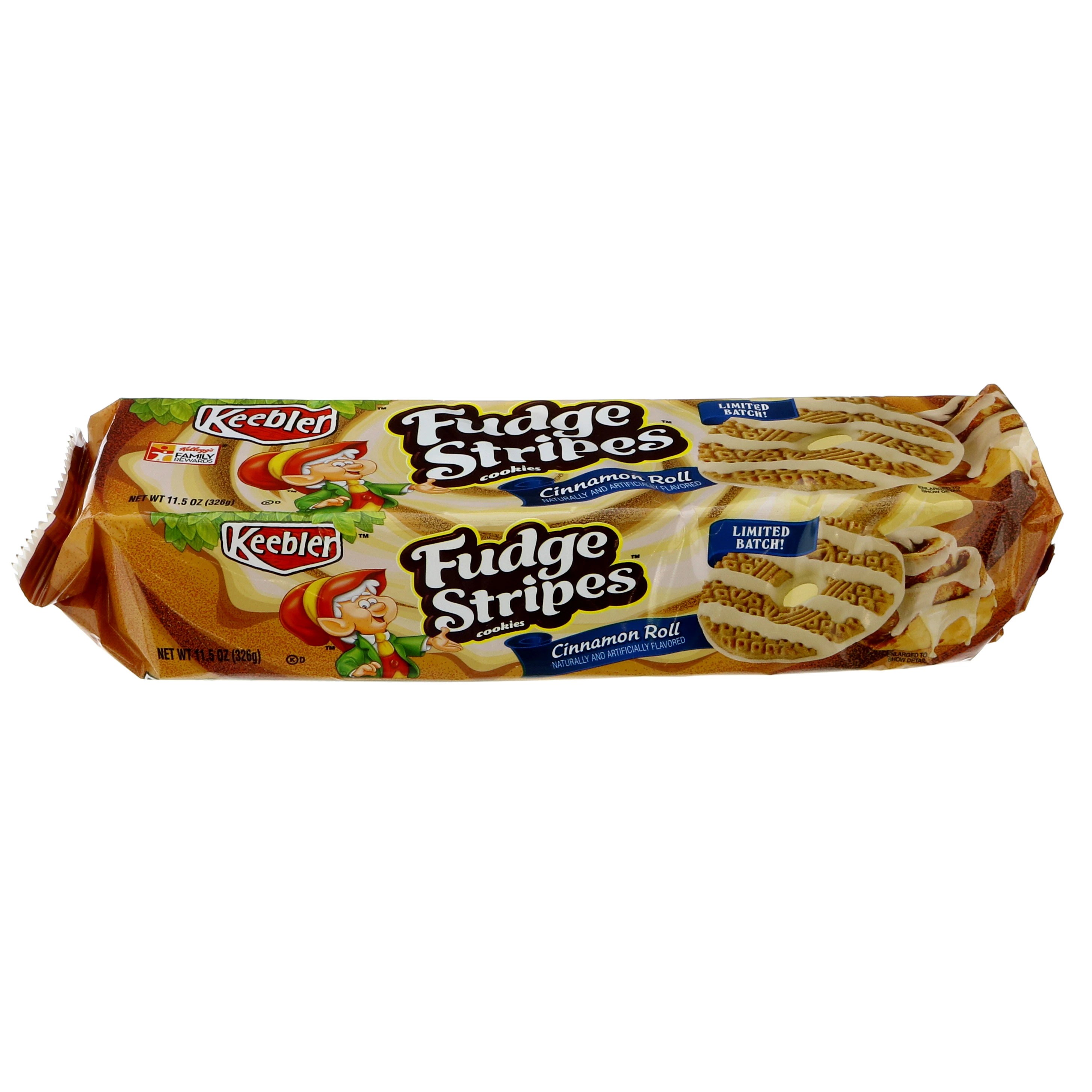 Keebler Fudge Stripes Cinnamon Roll Cookies Shop Snacks & Candy at HEB